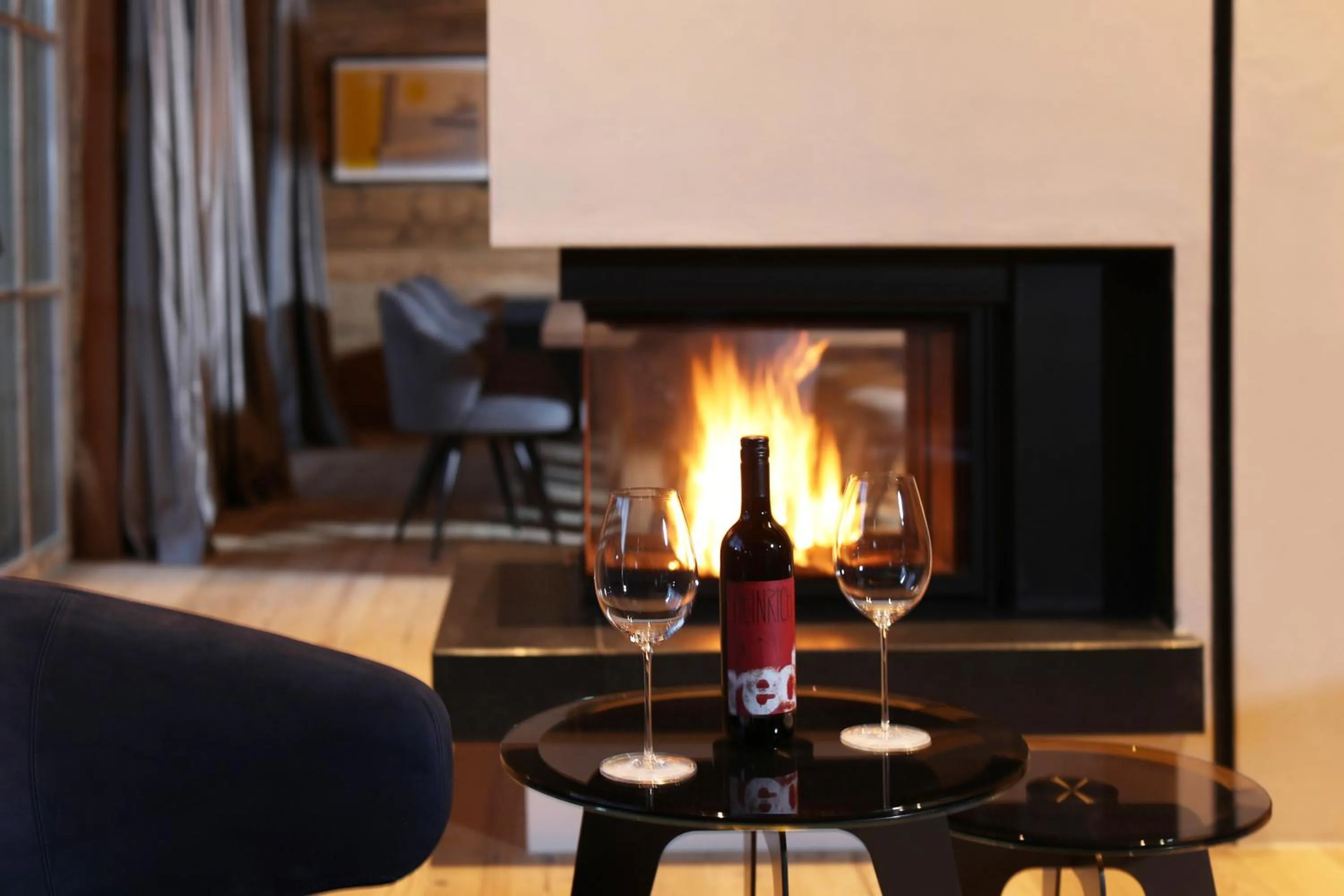 Living room in SEVERIN*S – The Alpine Retreat