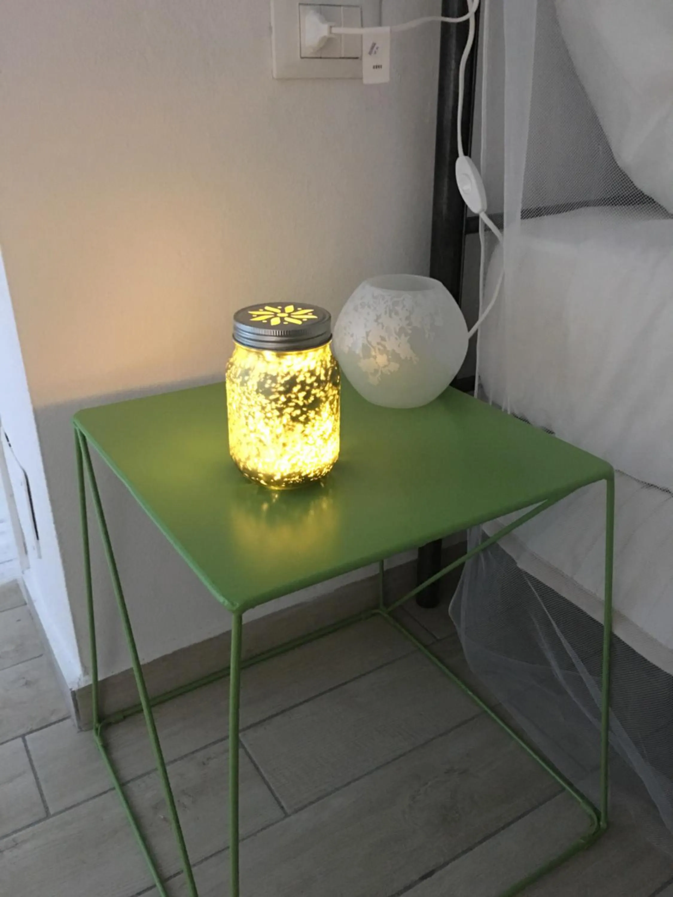 Decorative detail in B&B La Rosa del Lago