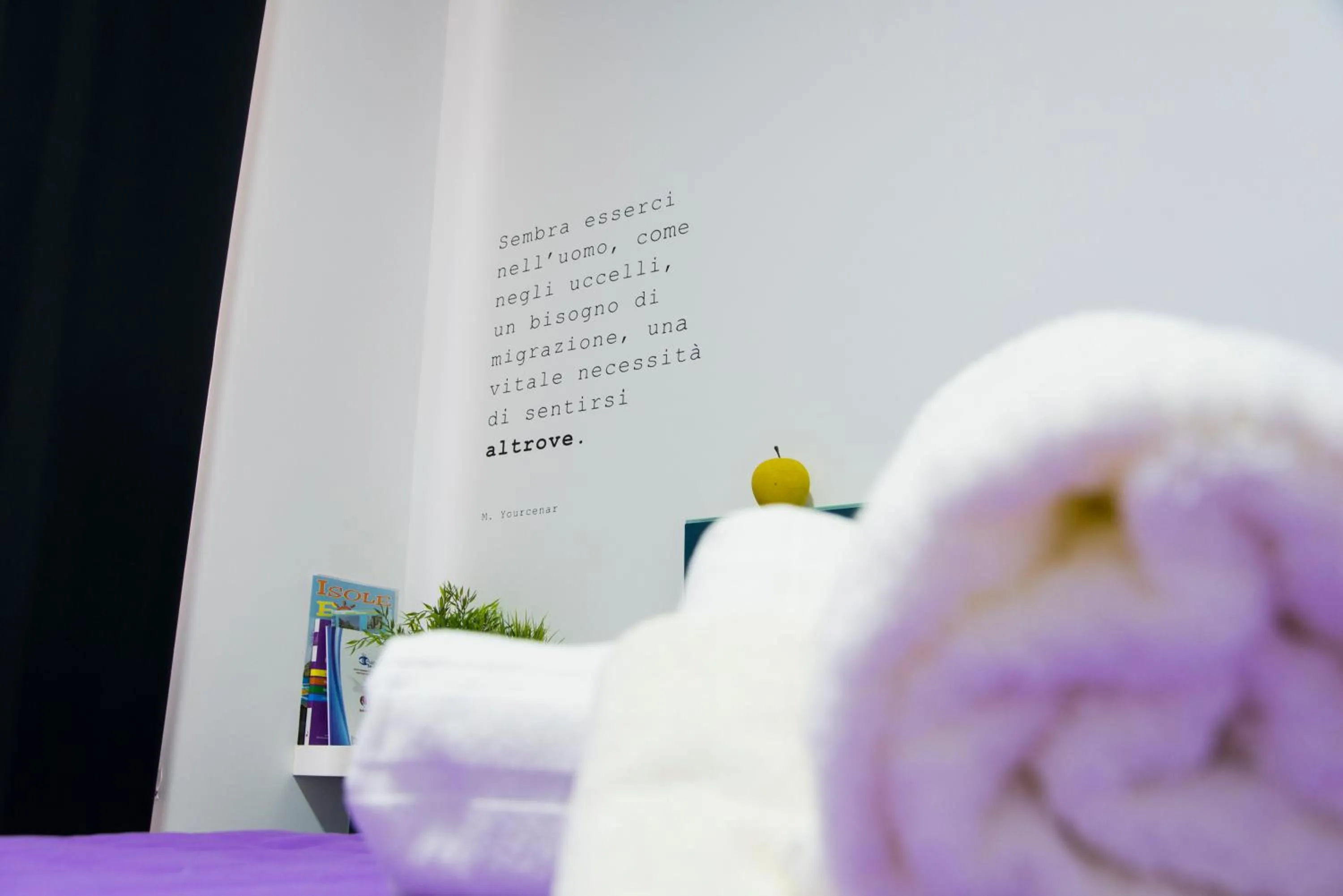 Decorative detail in B&B Sandro Pertini