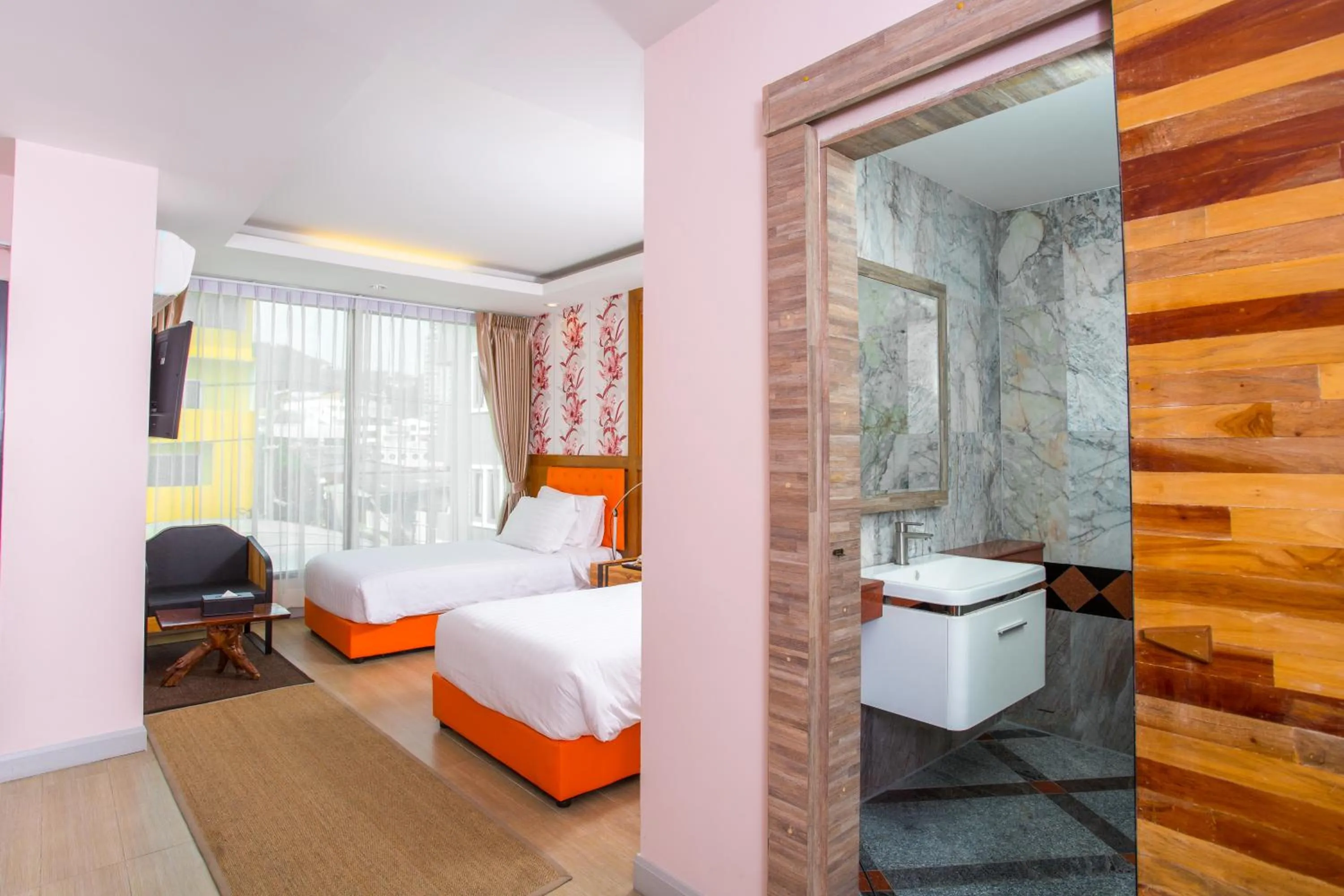 Bathroom, Bed in Triple B Boutique Residence