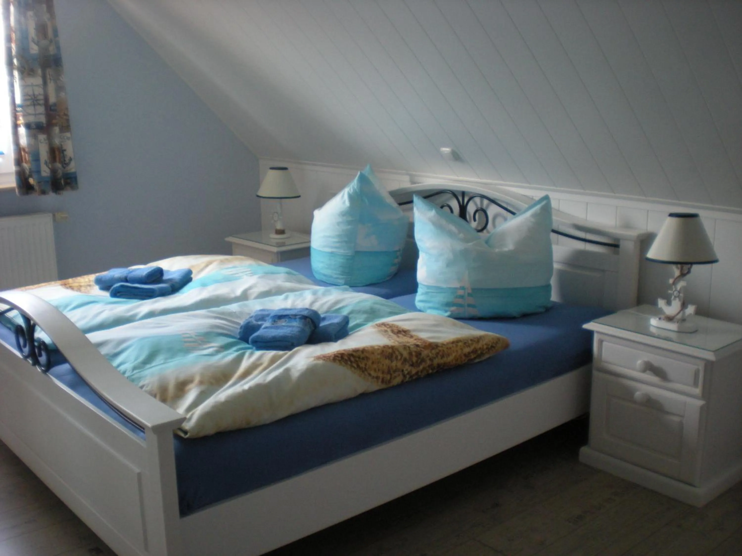 Bed in Ferienhaus Arielle
