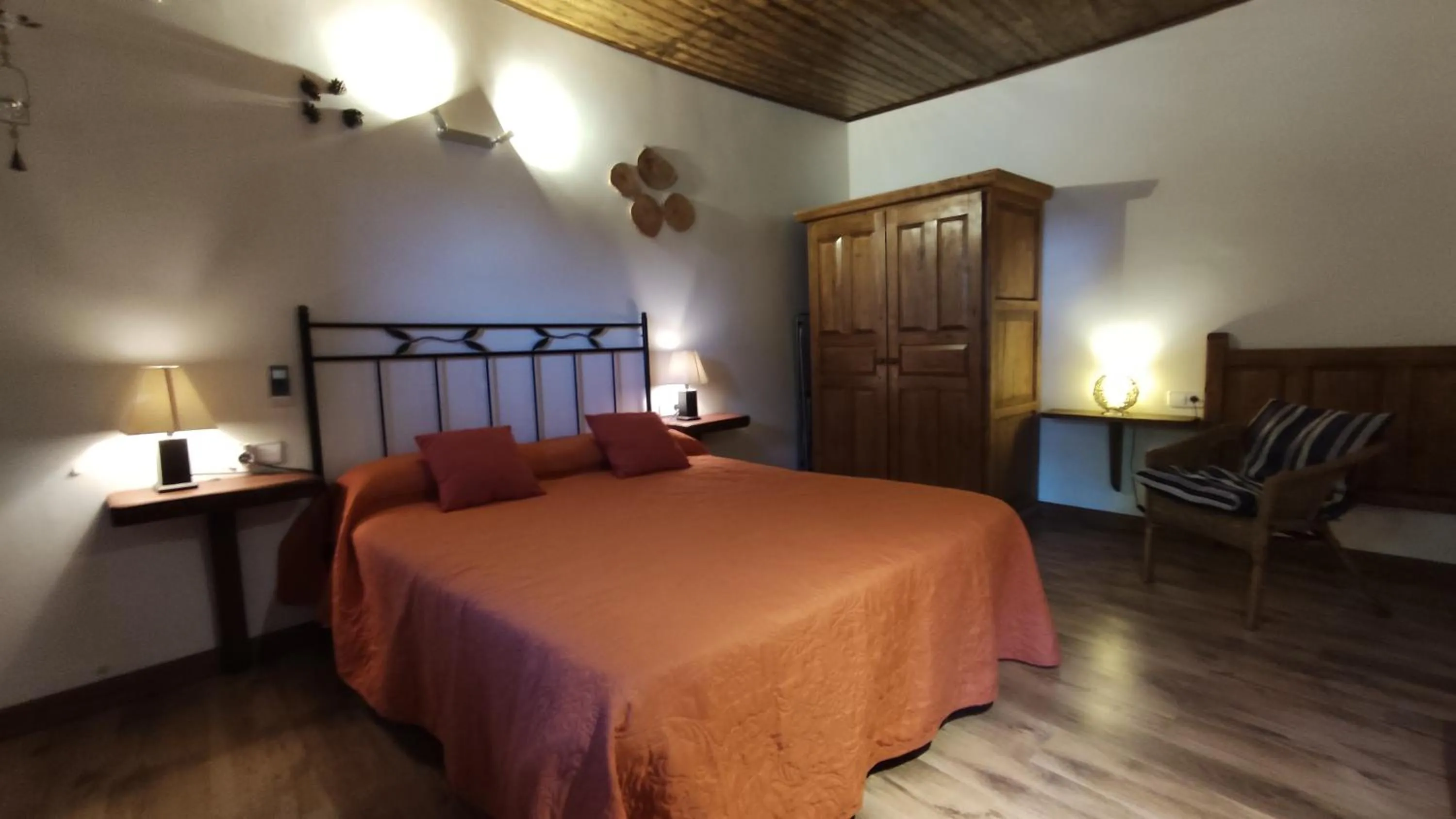 Bed in La casa de l'Avi