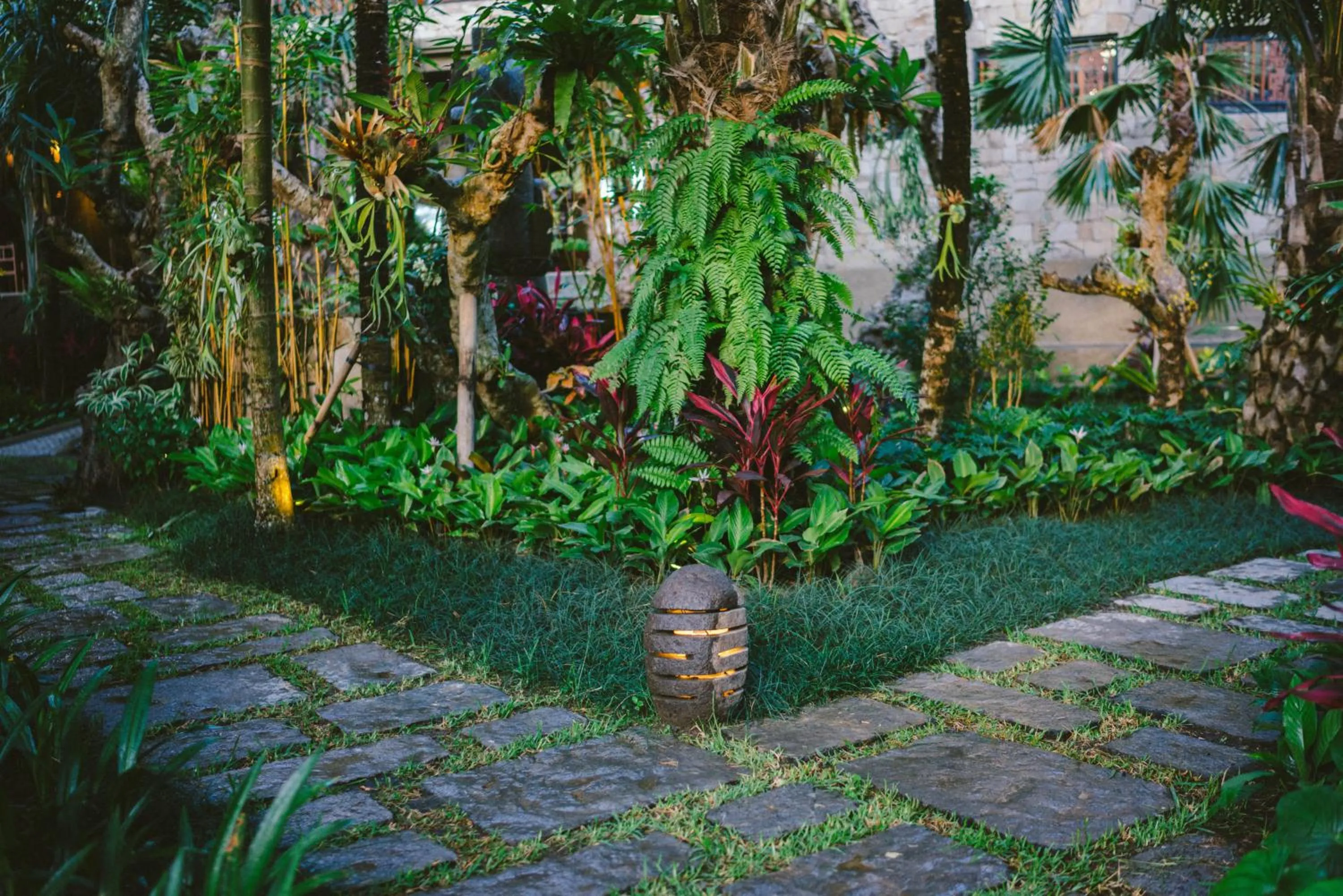 Garden view in Honai Resort