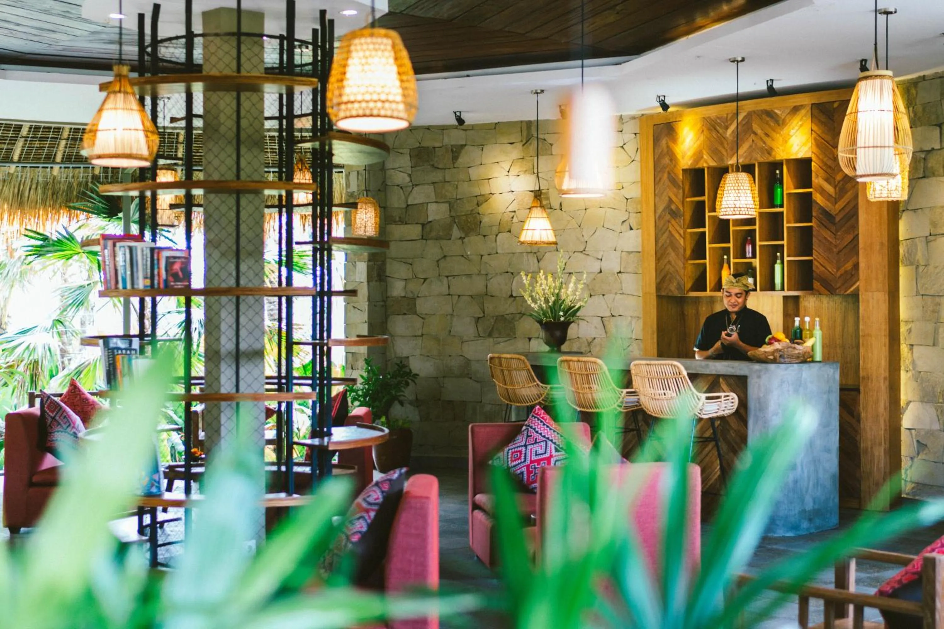 Lounge or bar in Honai Resort