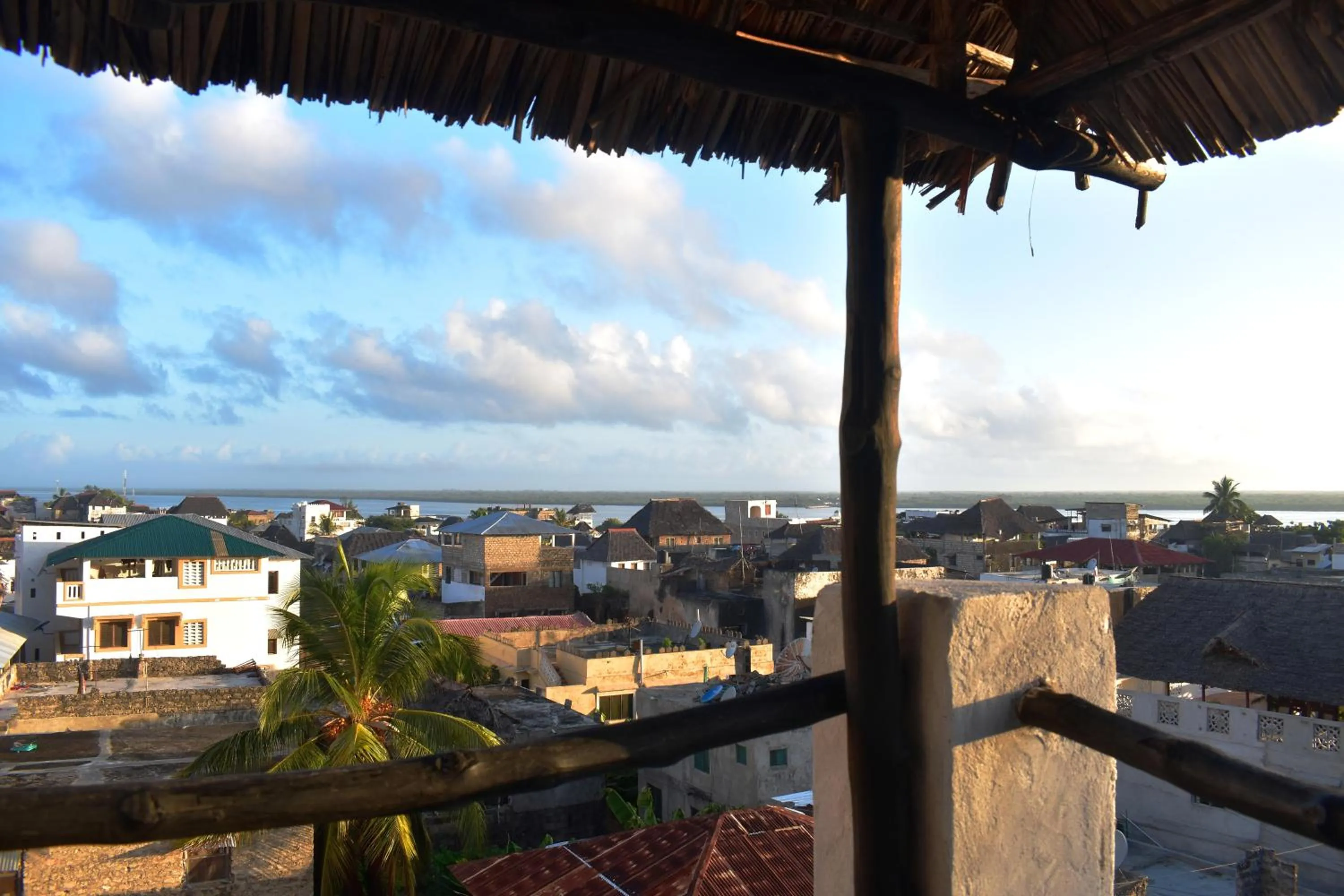 City view in JamboHouse Lamu
