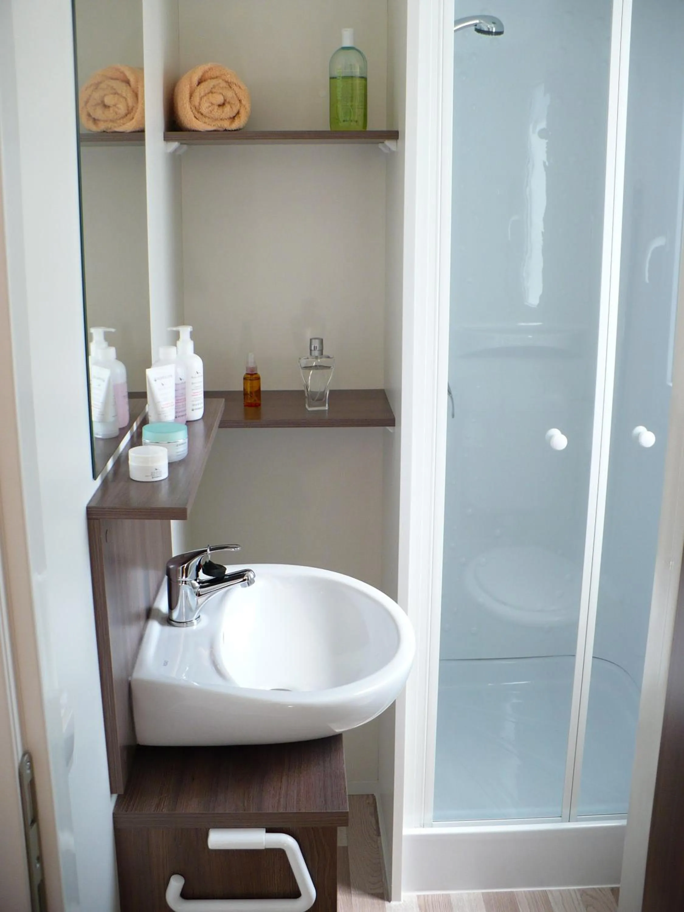 Bathroom in Victoria Mobilehome Tortoreto Lido