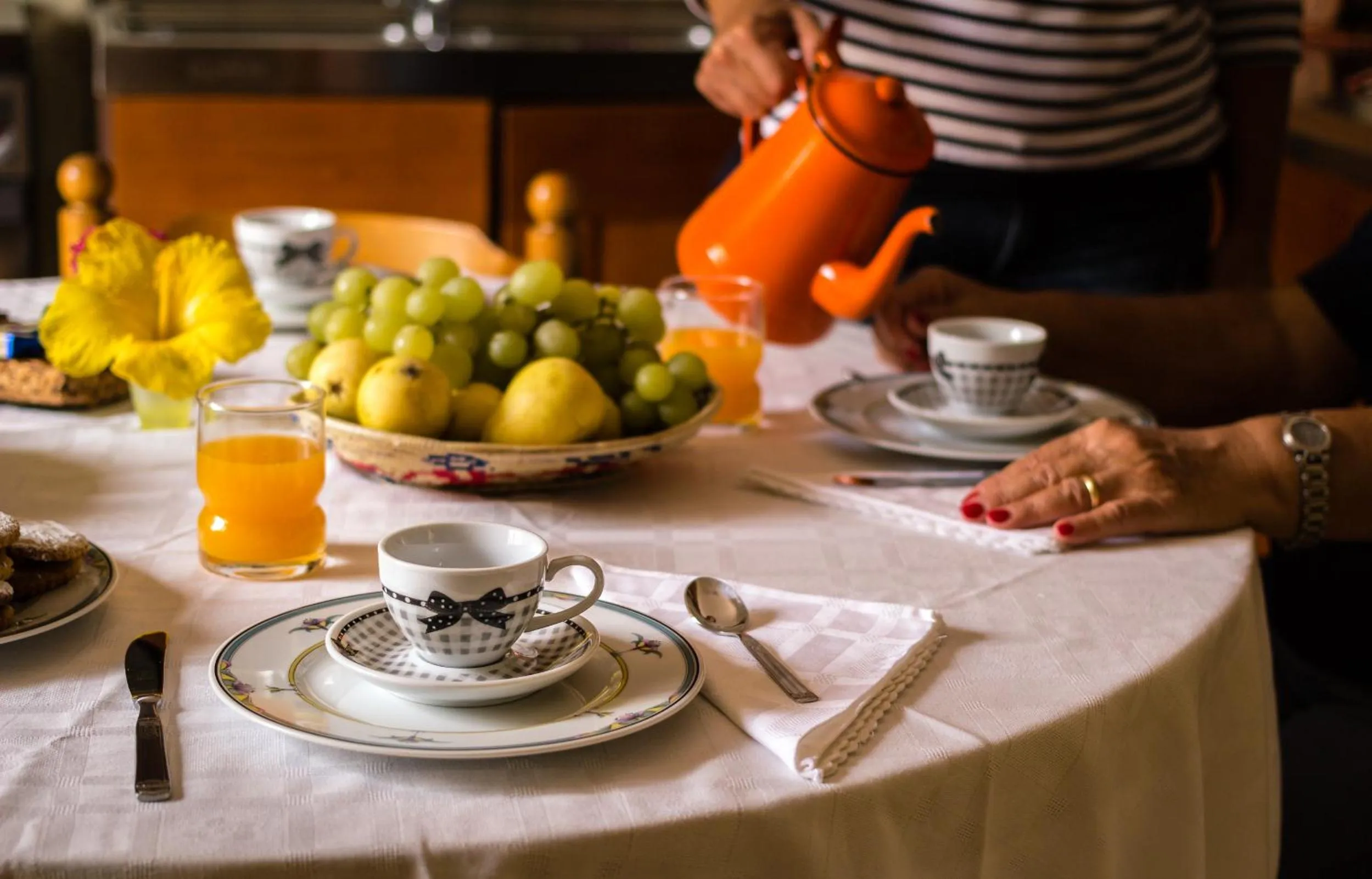 Food close-up in Su Connotu