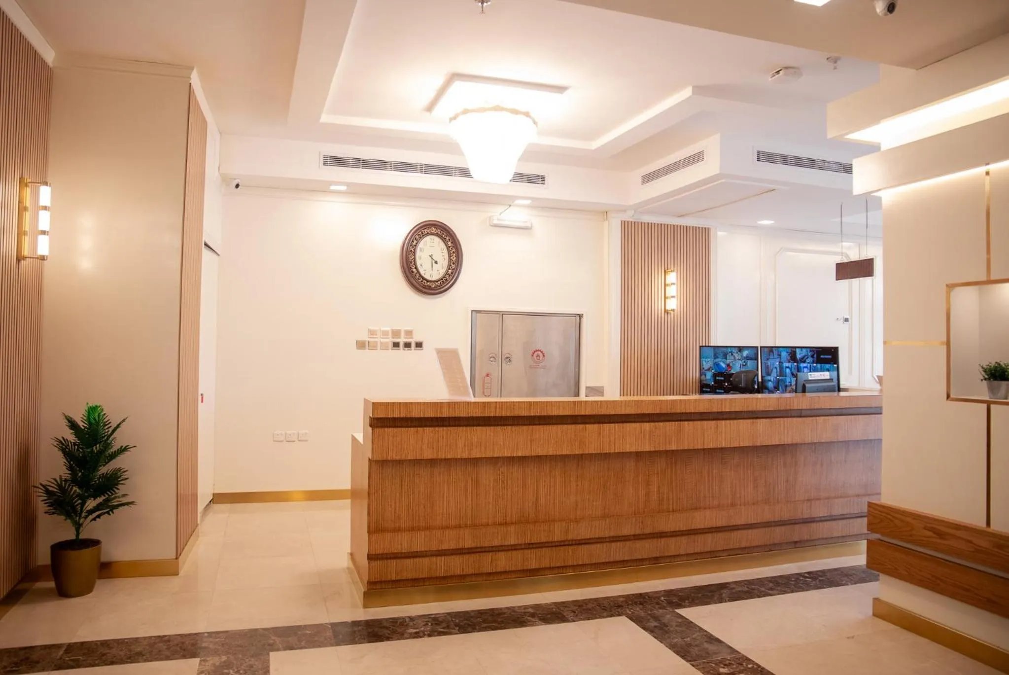 Lobby or reception in شقق ارين البساتين