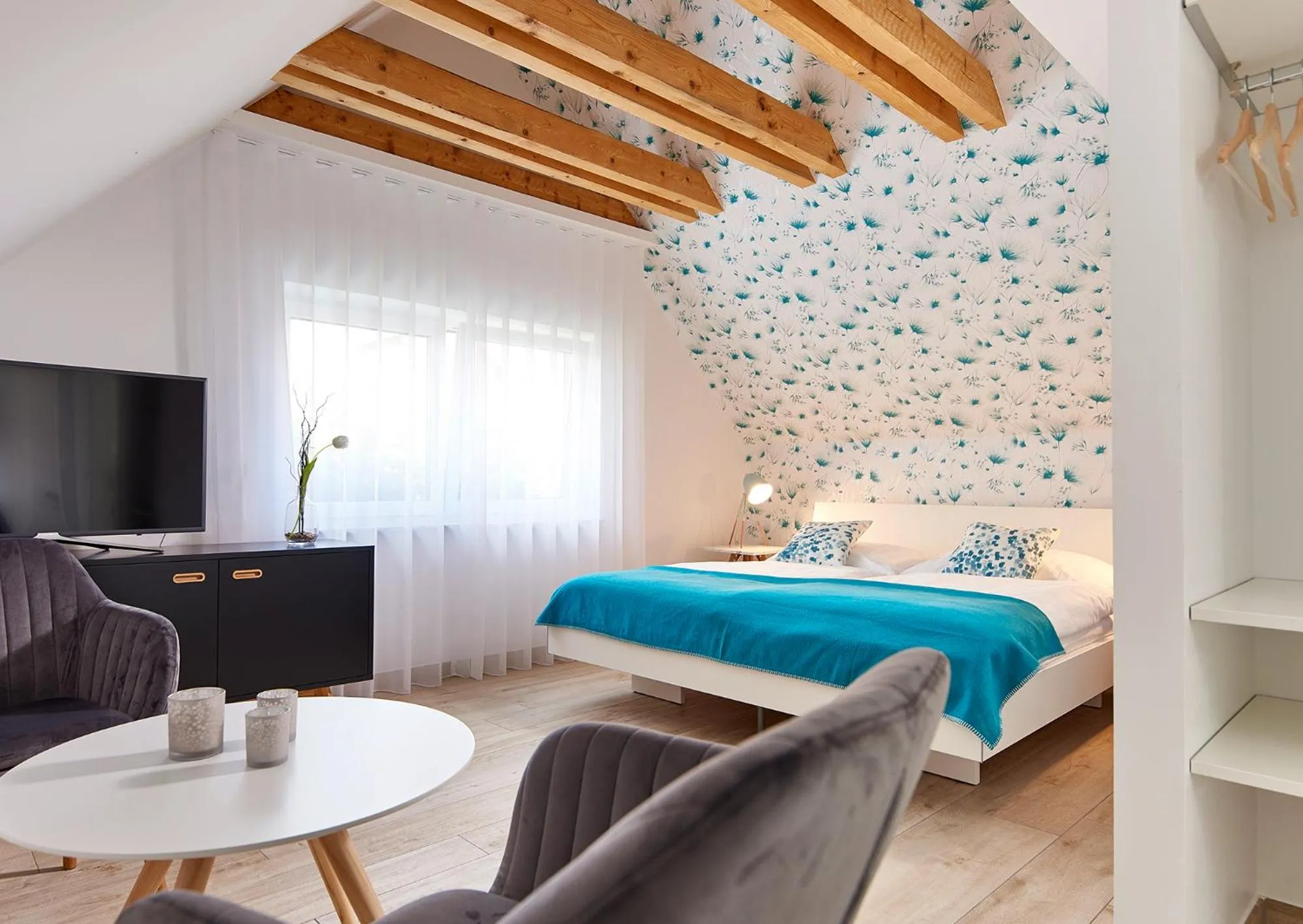 Double Room with Garden View - single occupancy in Bei Meyers Schlafen & Feiern