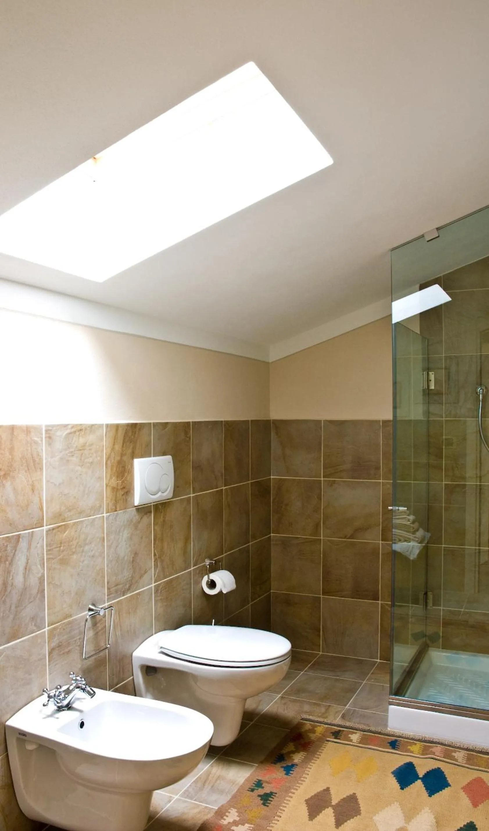 Bathroom in La Torretta Bobbio