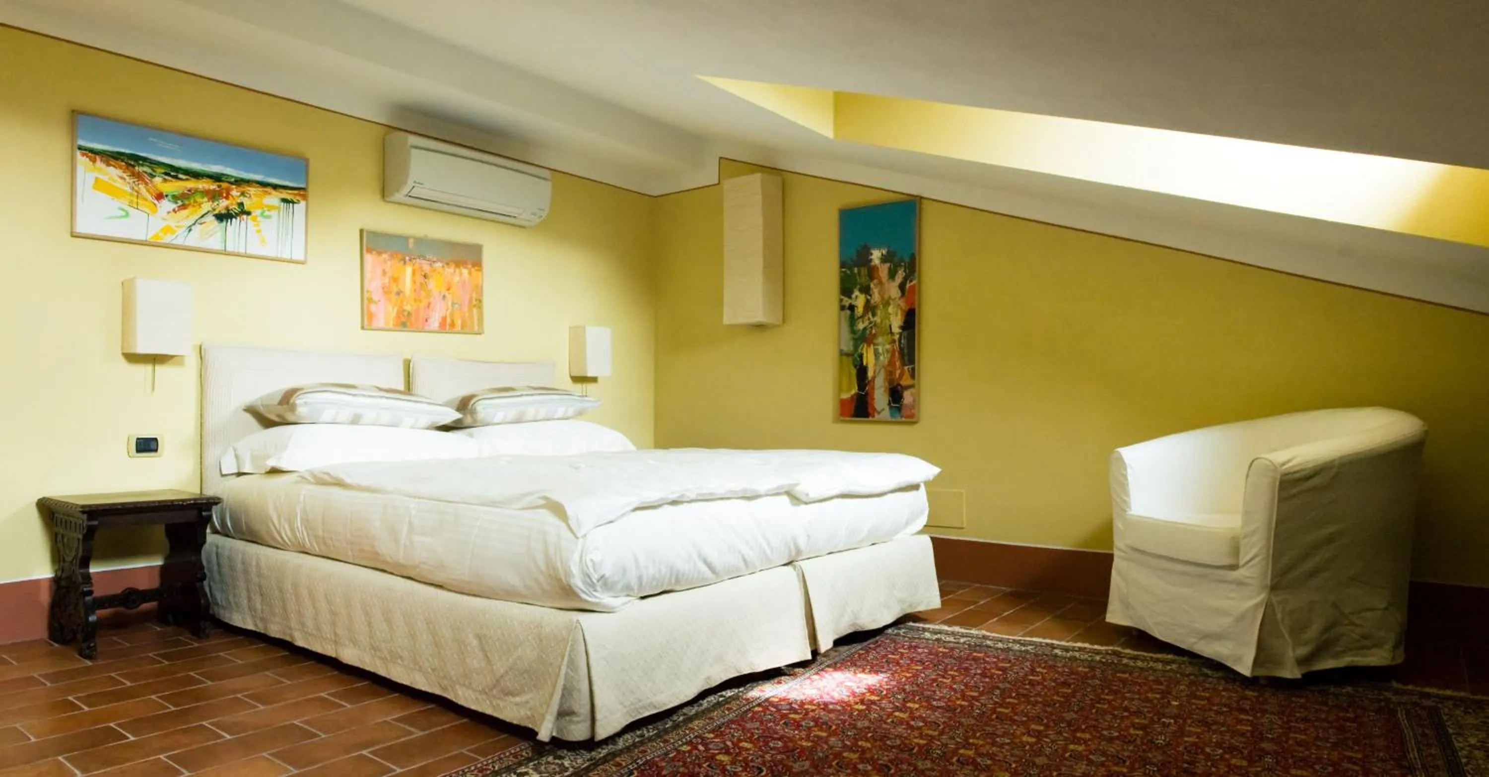 Bedroom in La Torretta Bobbio