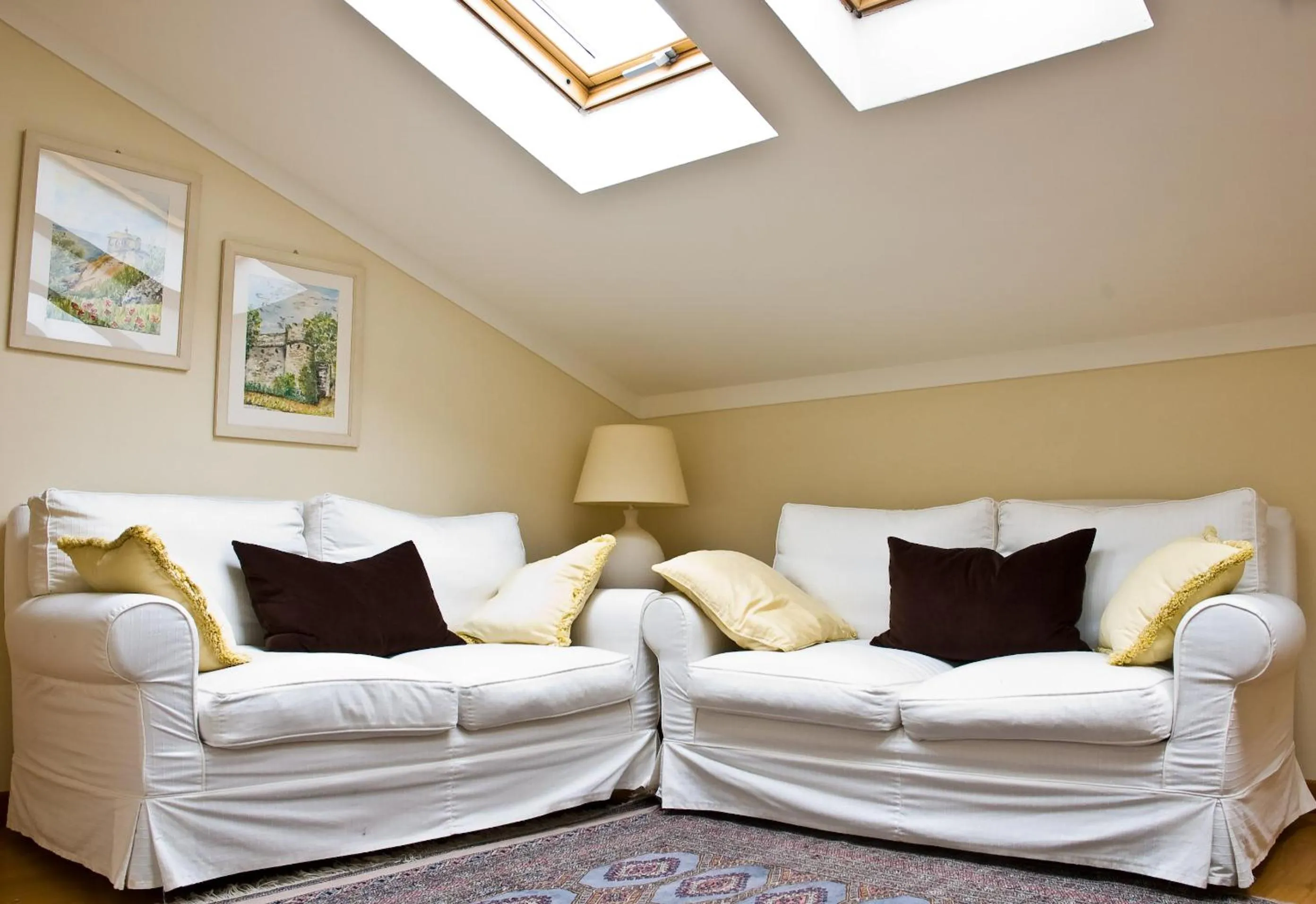 Seating area in La Torretta Bobbio