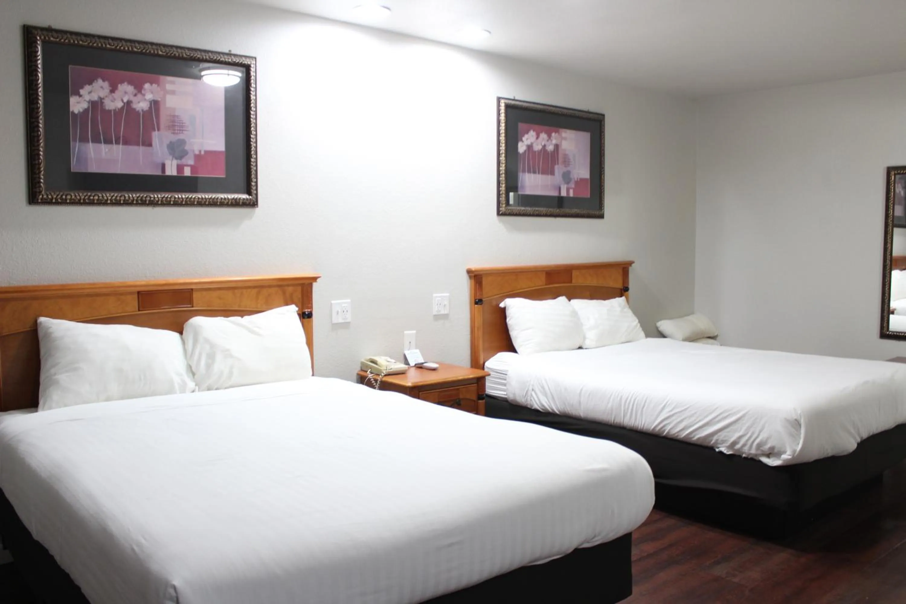 Bed in Thunderbird Motel Las Vegas/ New Mexico