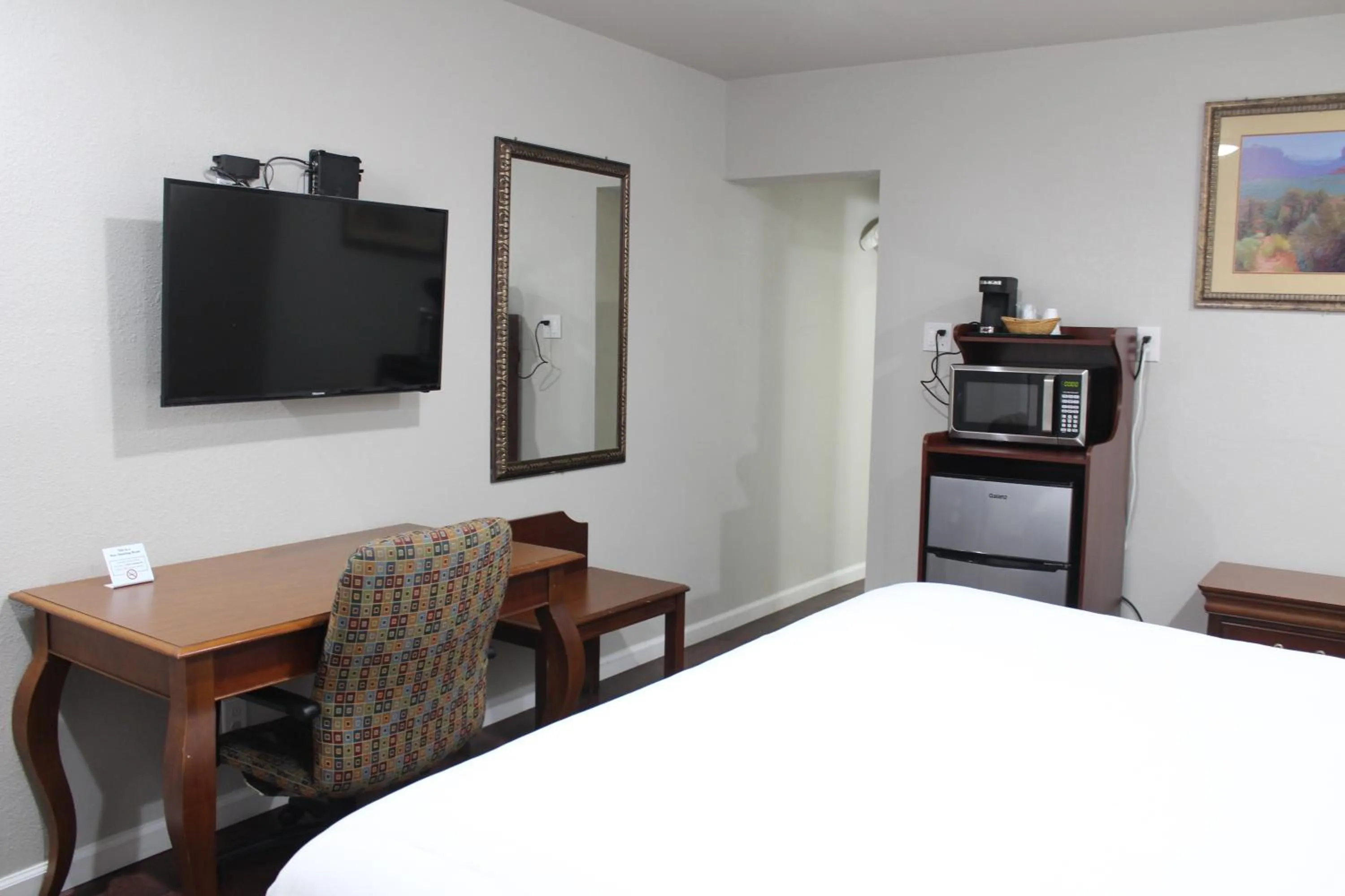 Bed in Thunderbird Motel Las Vegas/ New Mexico