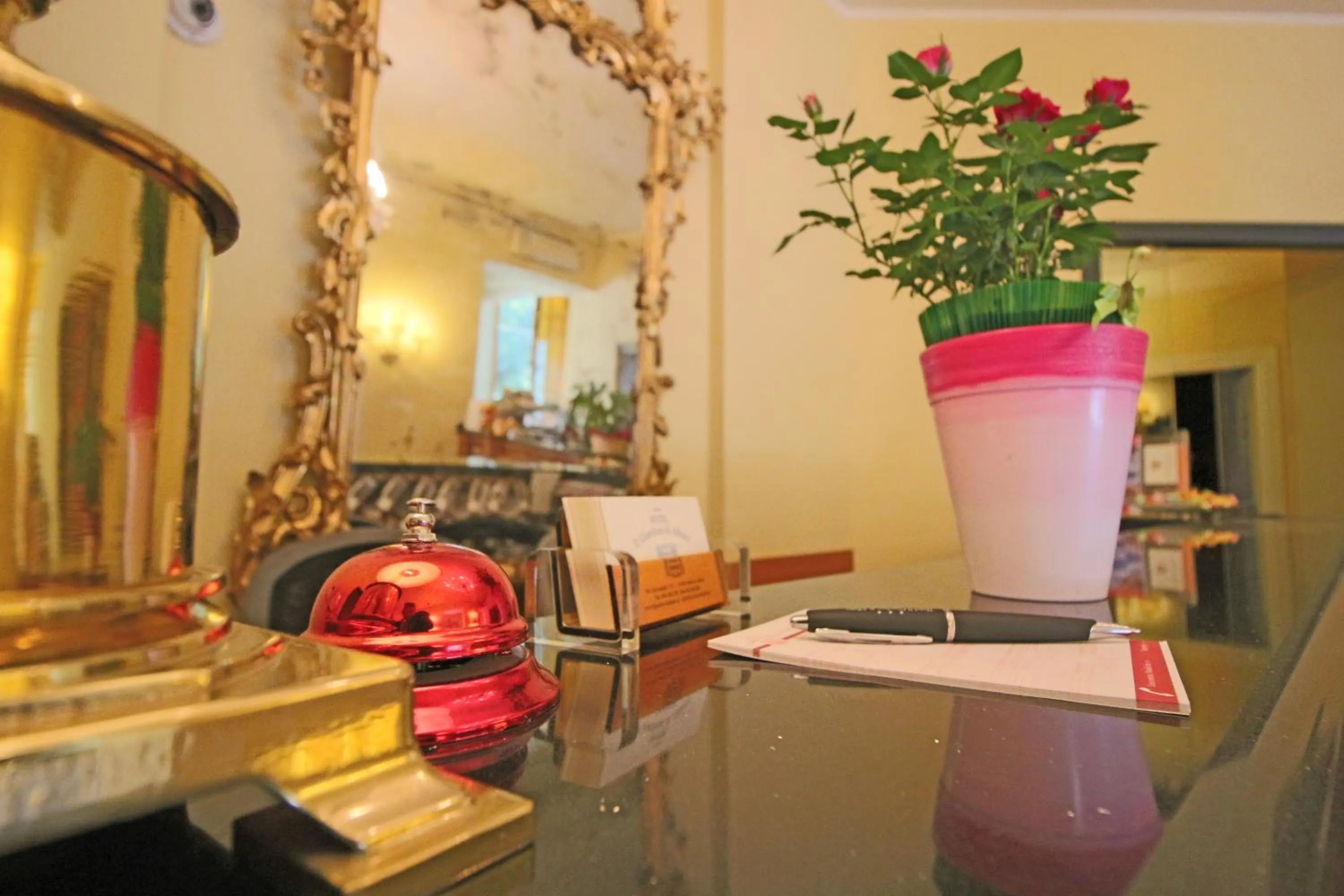 Lobby or reception in Il Giardino Di Albaro