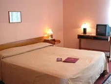 Bed in Hotel Etruria