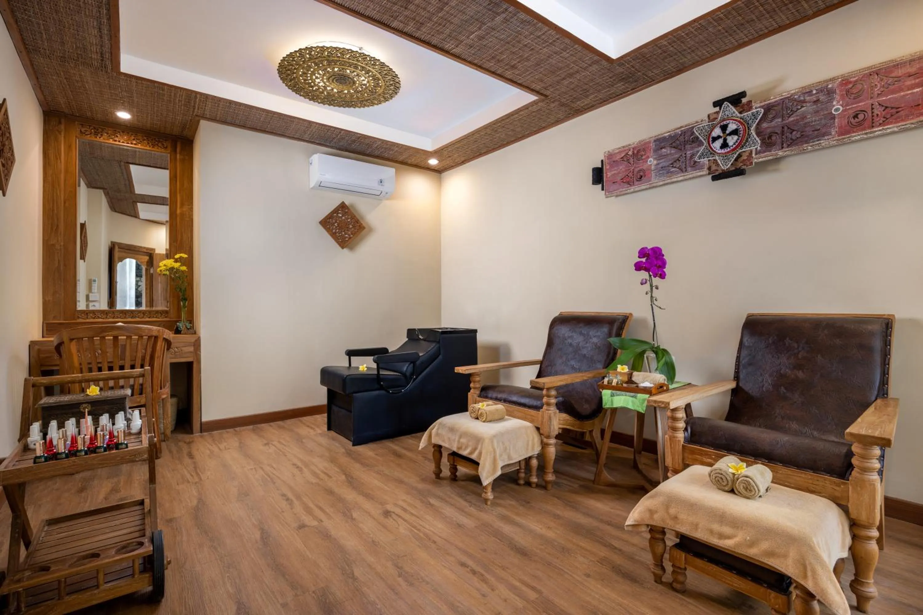 Spa and wellness centre/facilities in The Alena Resort a Pramana Experience