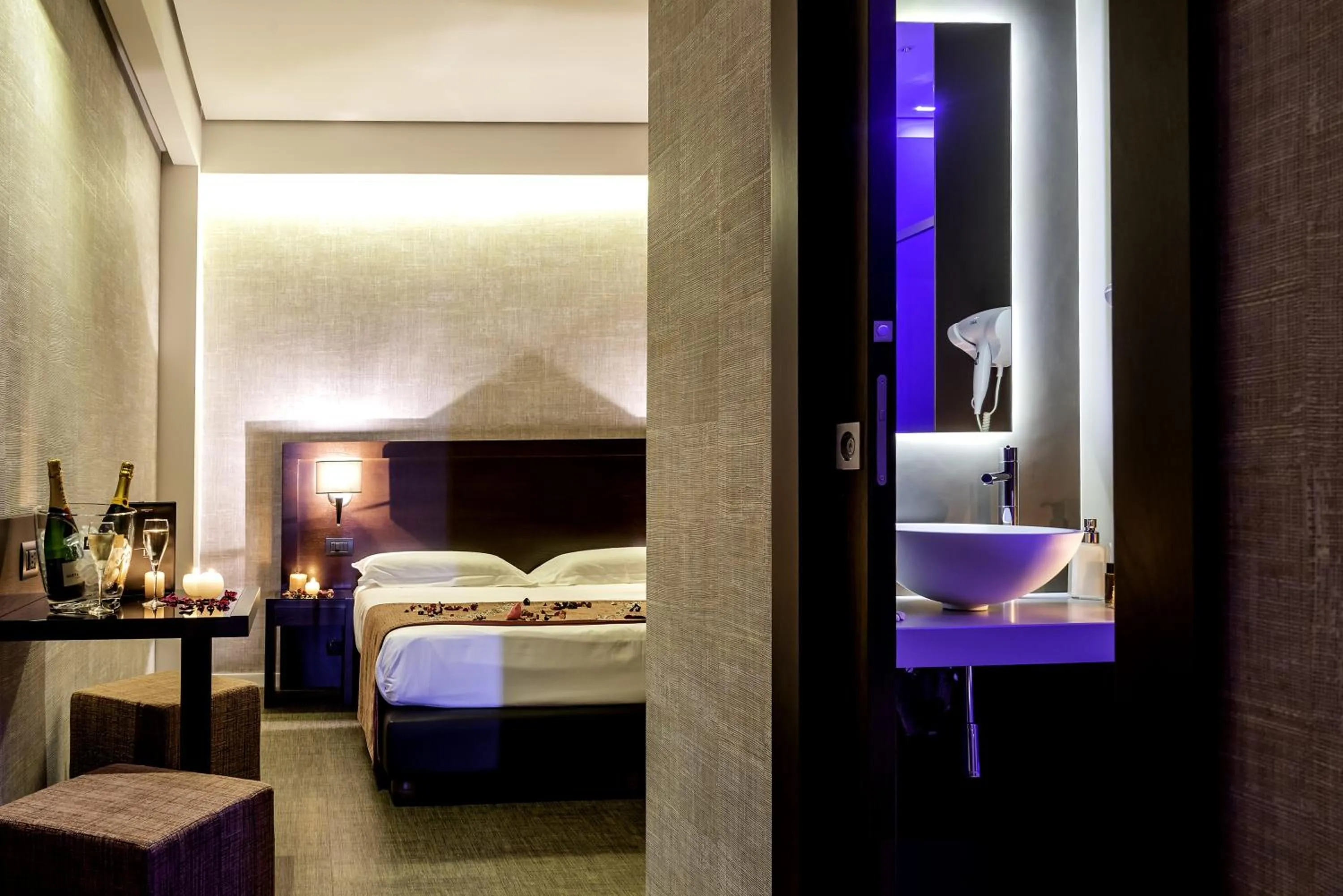 Bedroom, Bed in Hotel Orizzonte