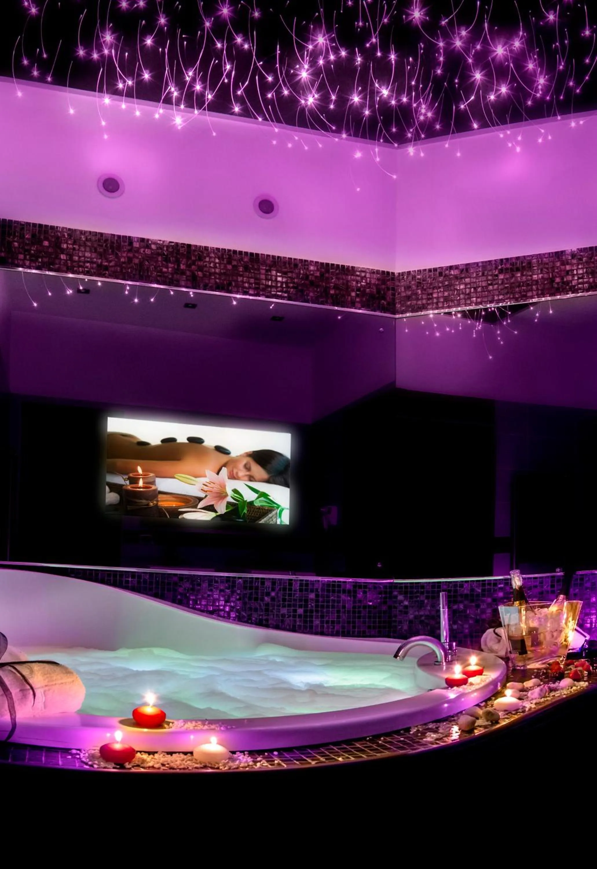 Hot Tub in Hotel Orizzonte