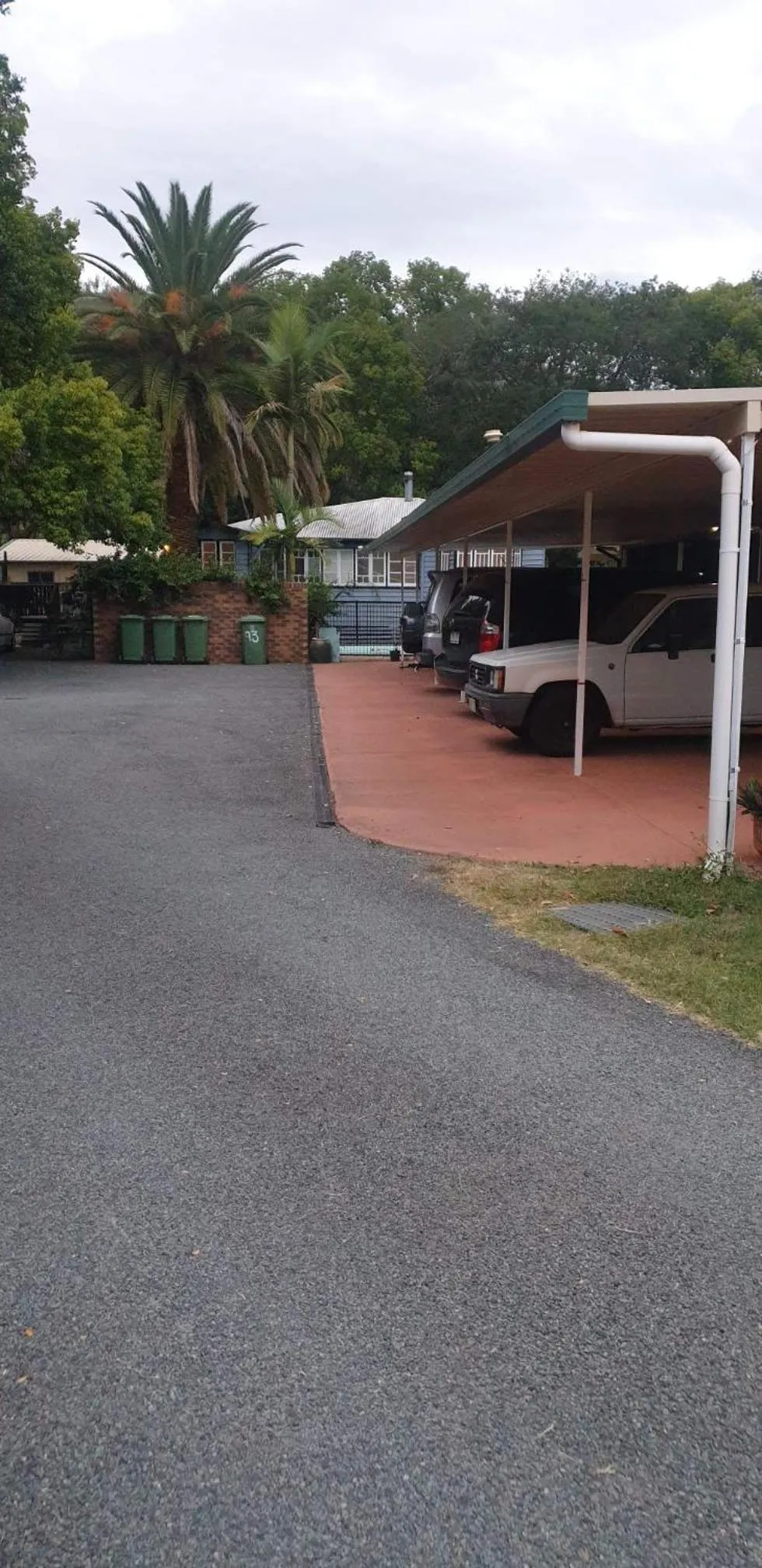 Parking in Esk Motel