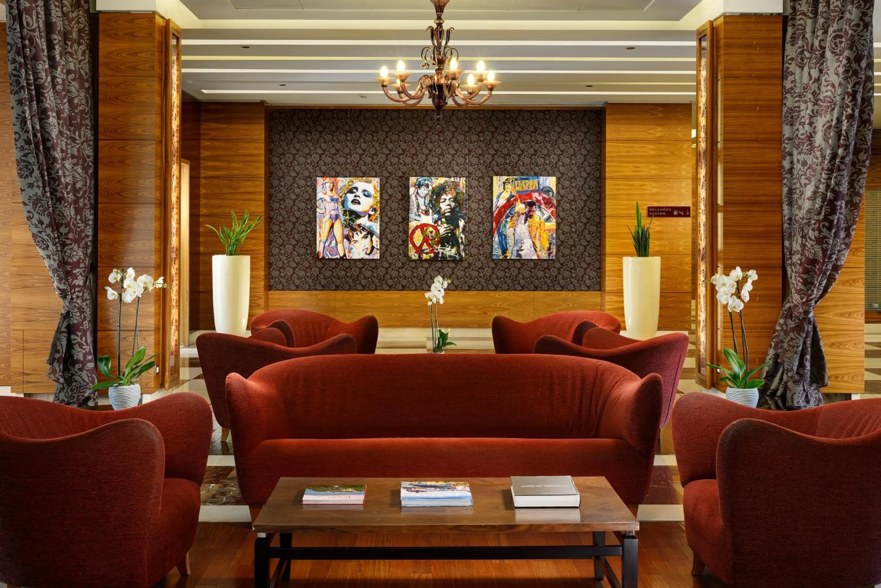 Lobby or reception in UNA Hotels Expo Fiera Milano