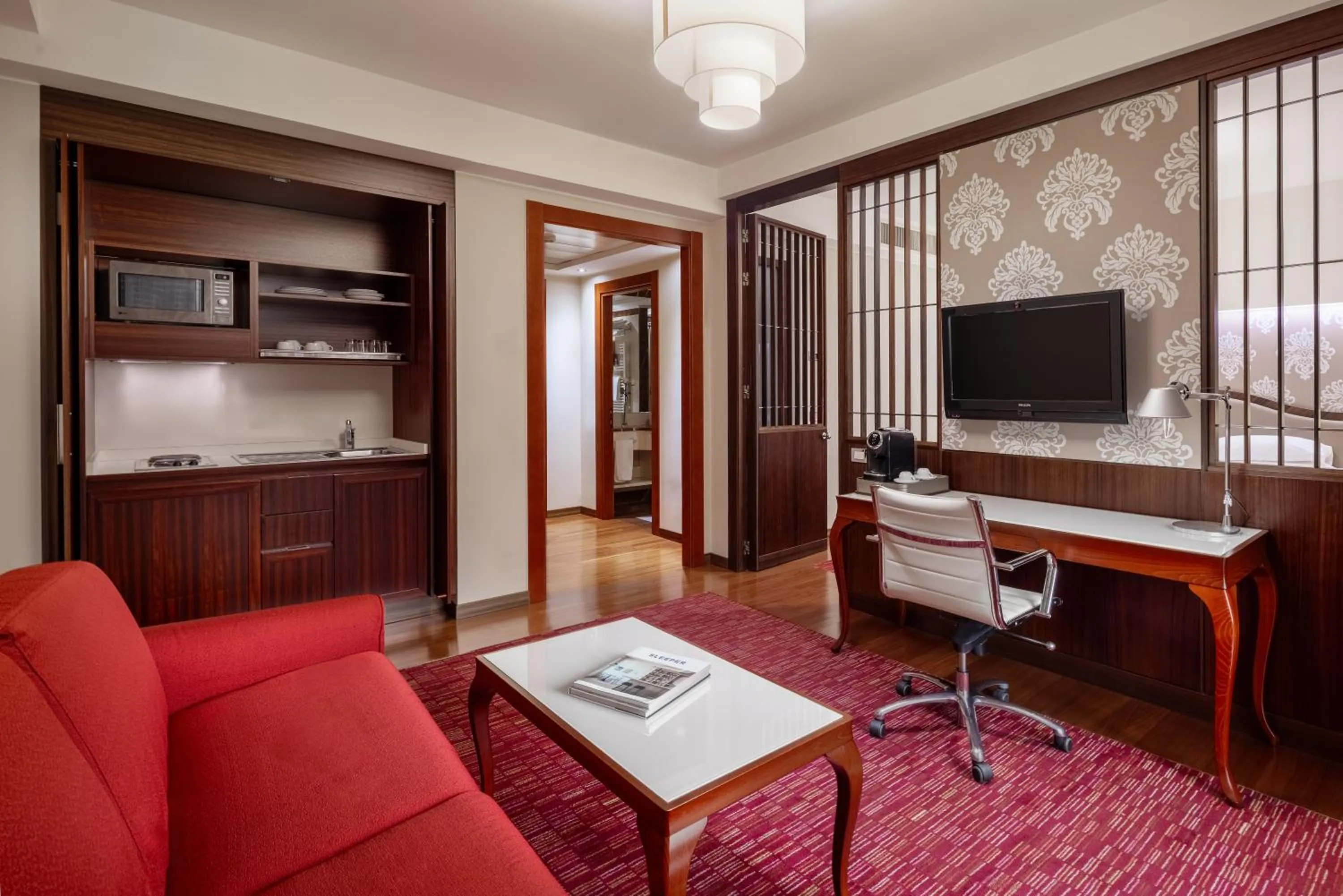 Living room in UNA Hotels Expo Fiera Milano