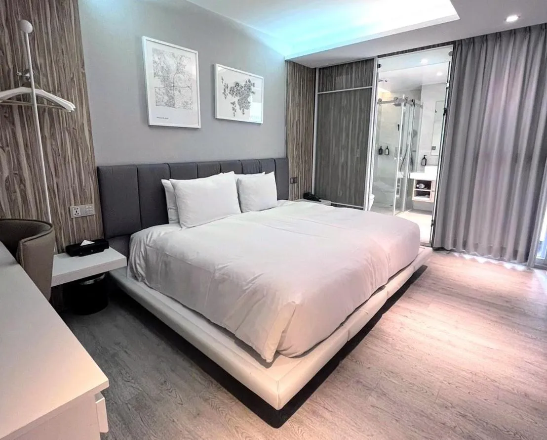 Bed in Hotel Mapp