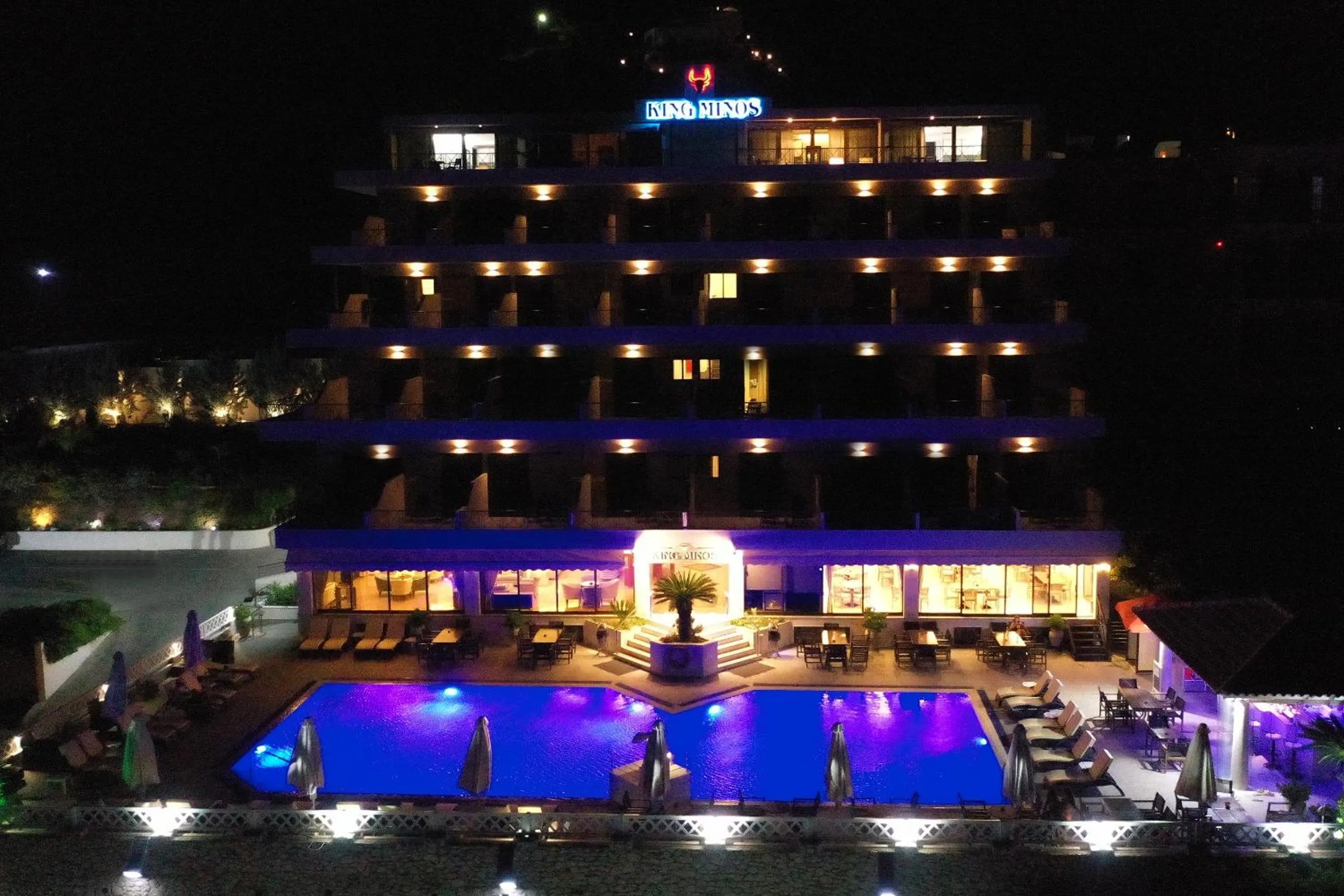 Property building in King Minos Hotel