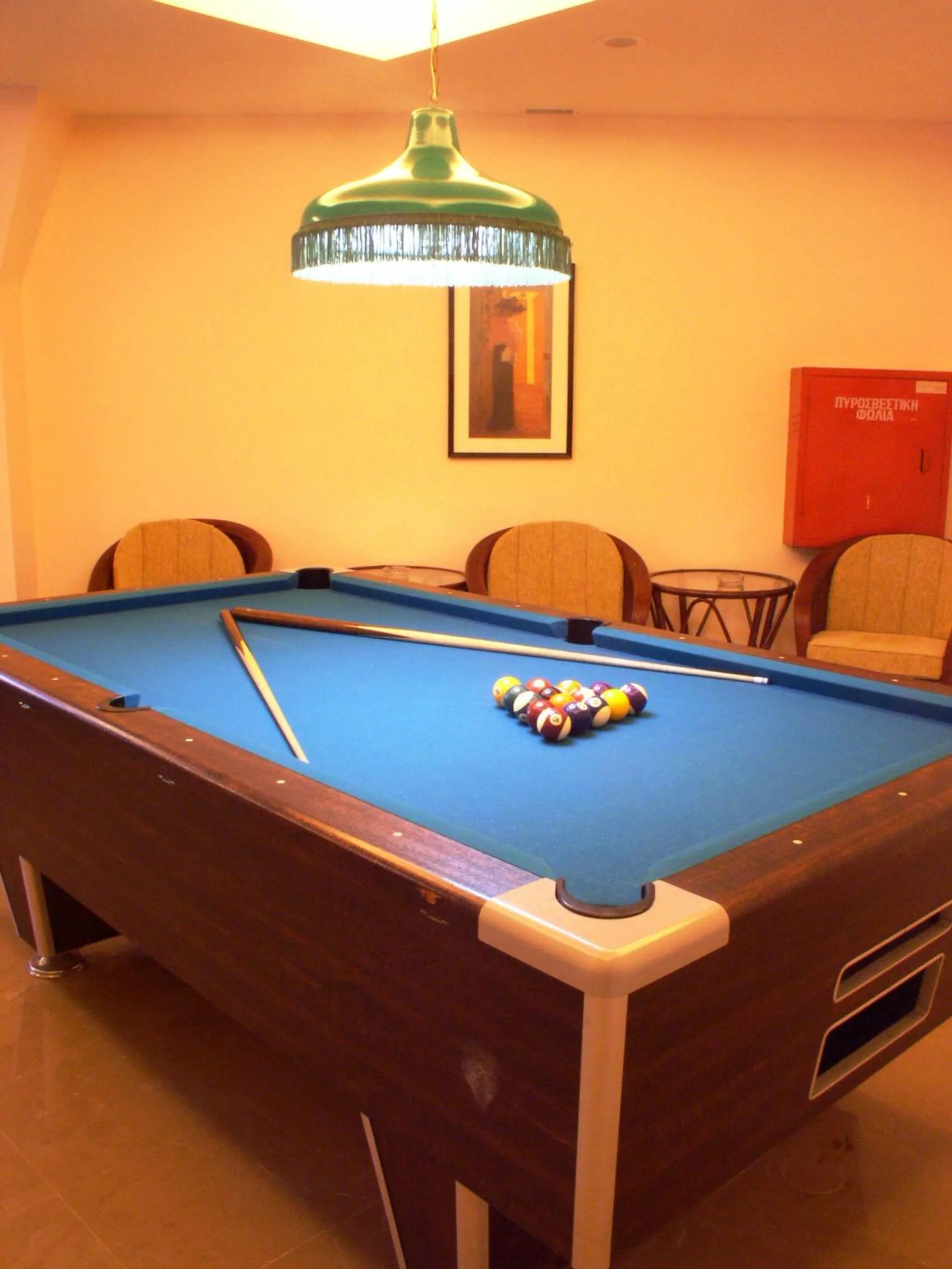 Billiard in King Minos Hotel