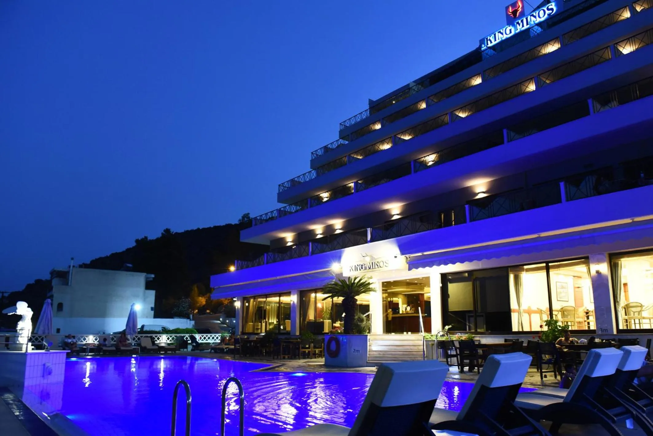 Property building in King Minos Hotel