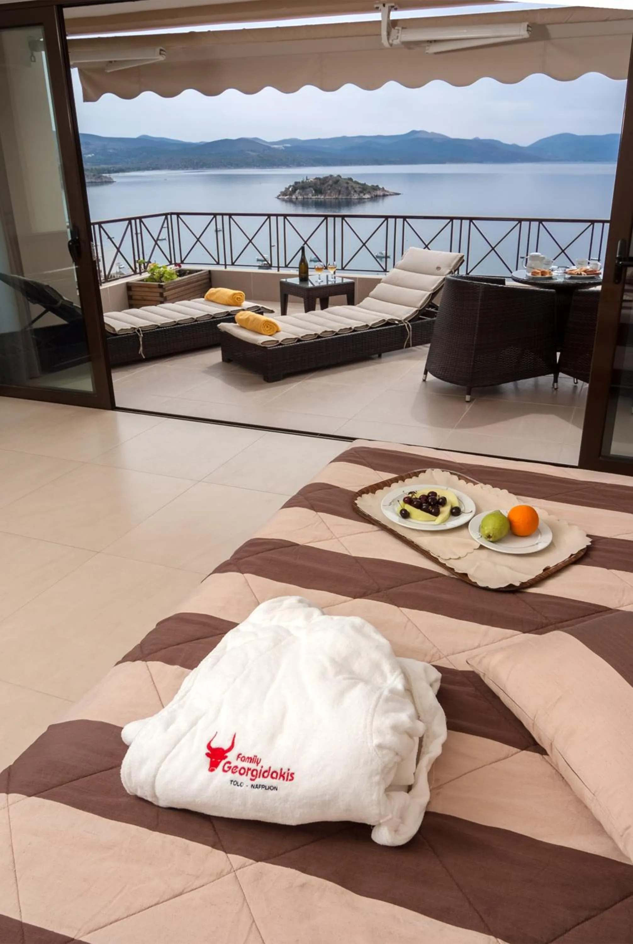 Breakfast in King Minos Hotel