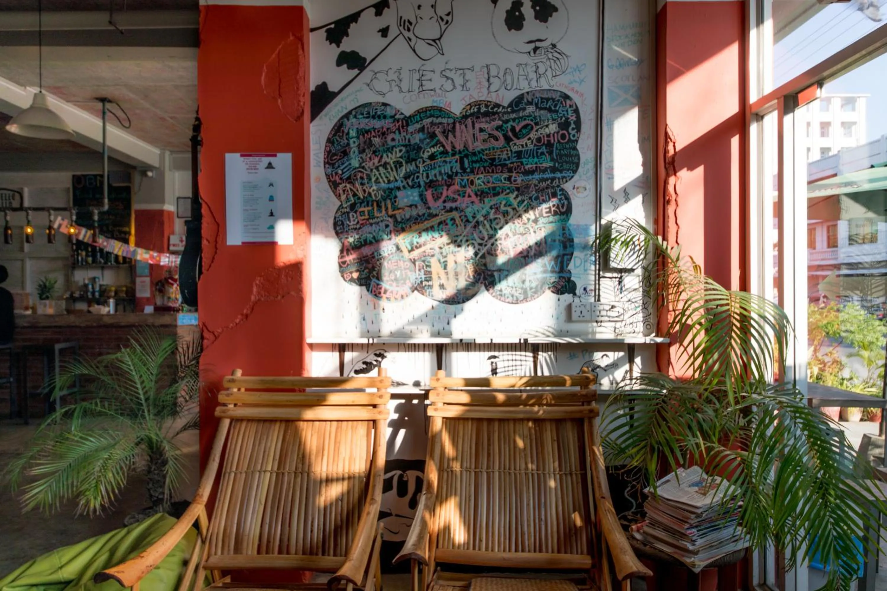 Lobby or reception in Ostello Bello Mandalay