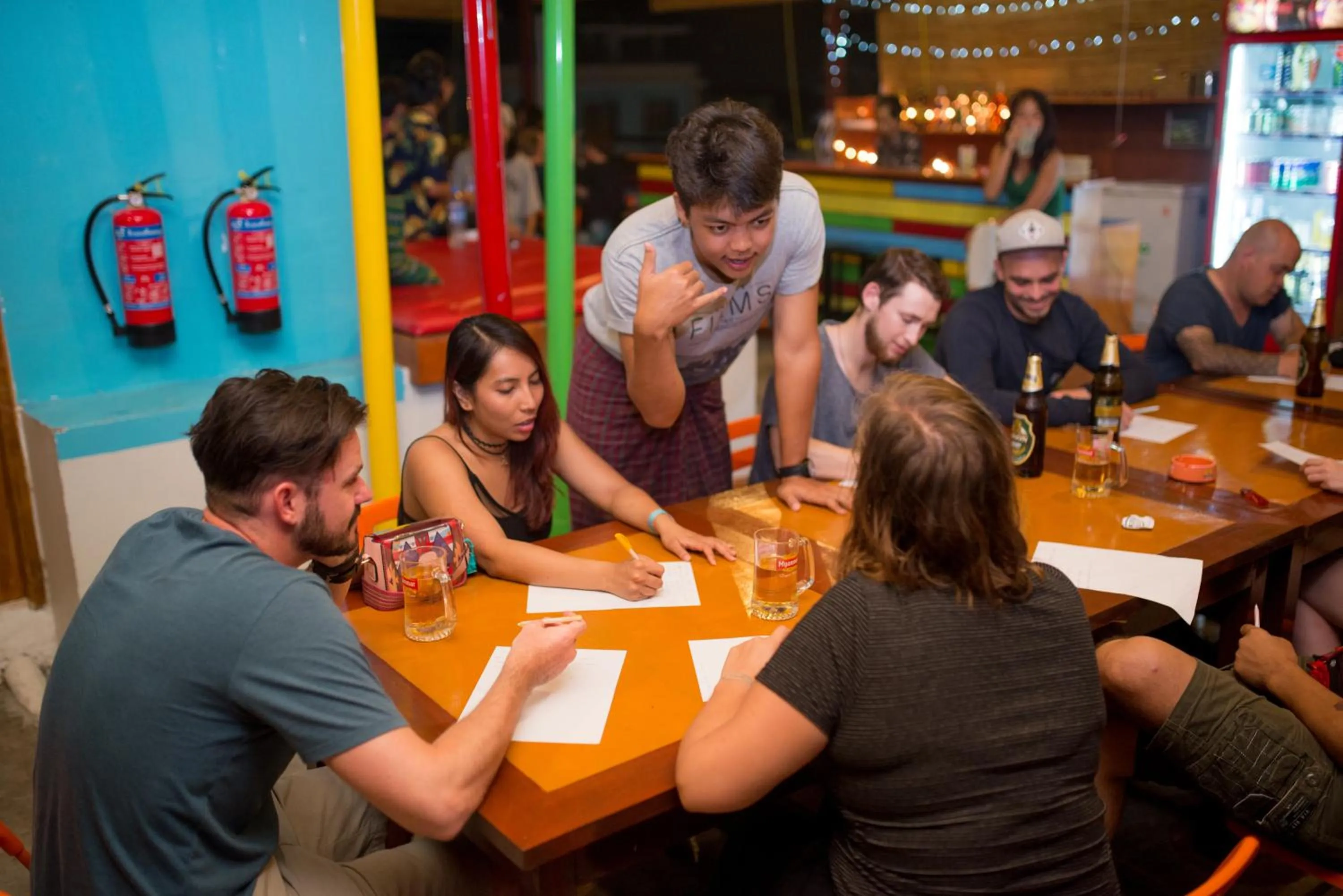 People in Ostello Bello Mandalay