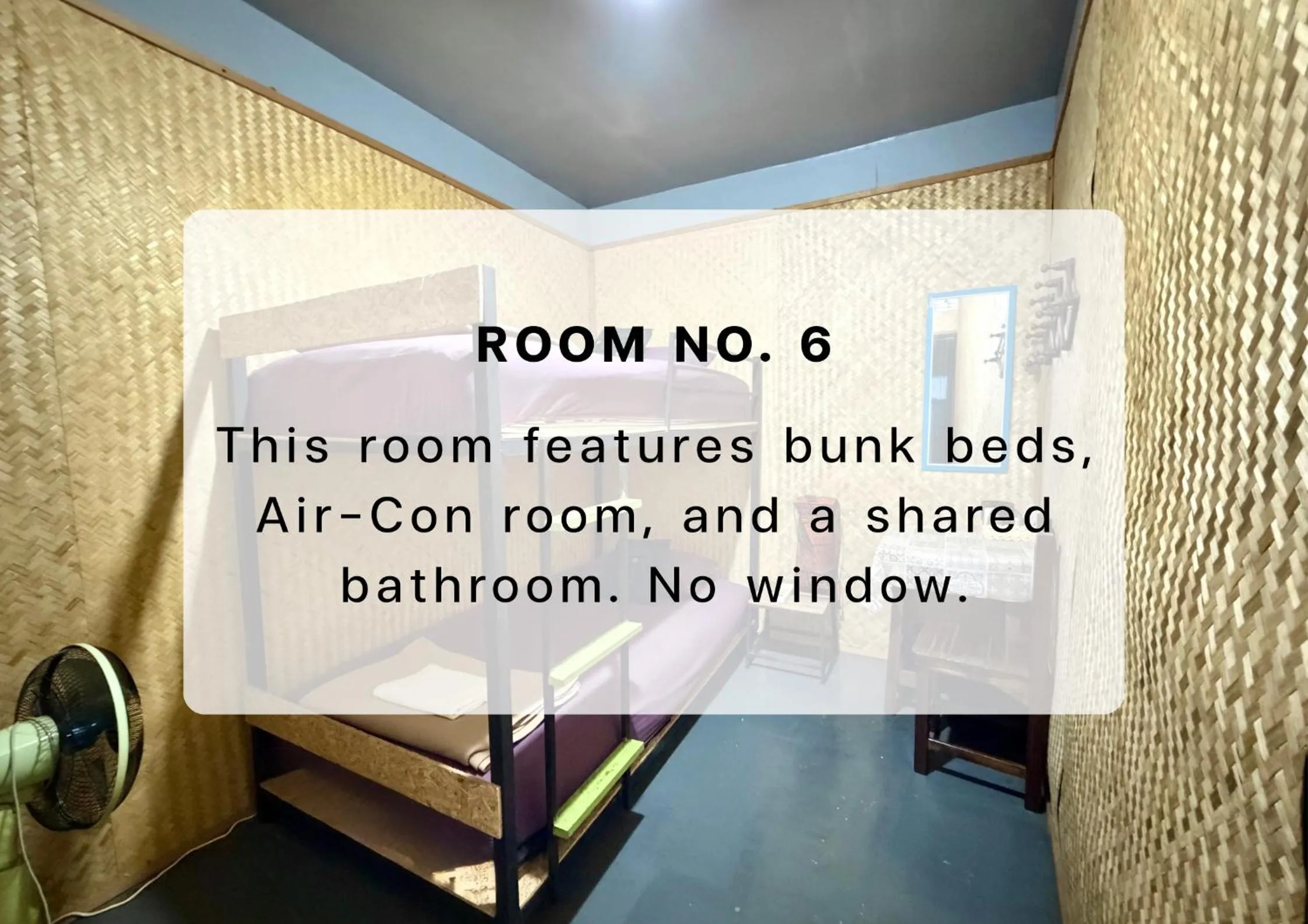 Decorative detail, Bed in J Giant Hostel