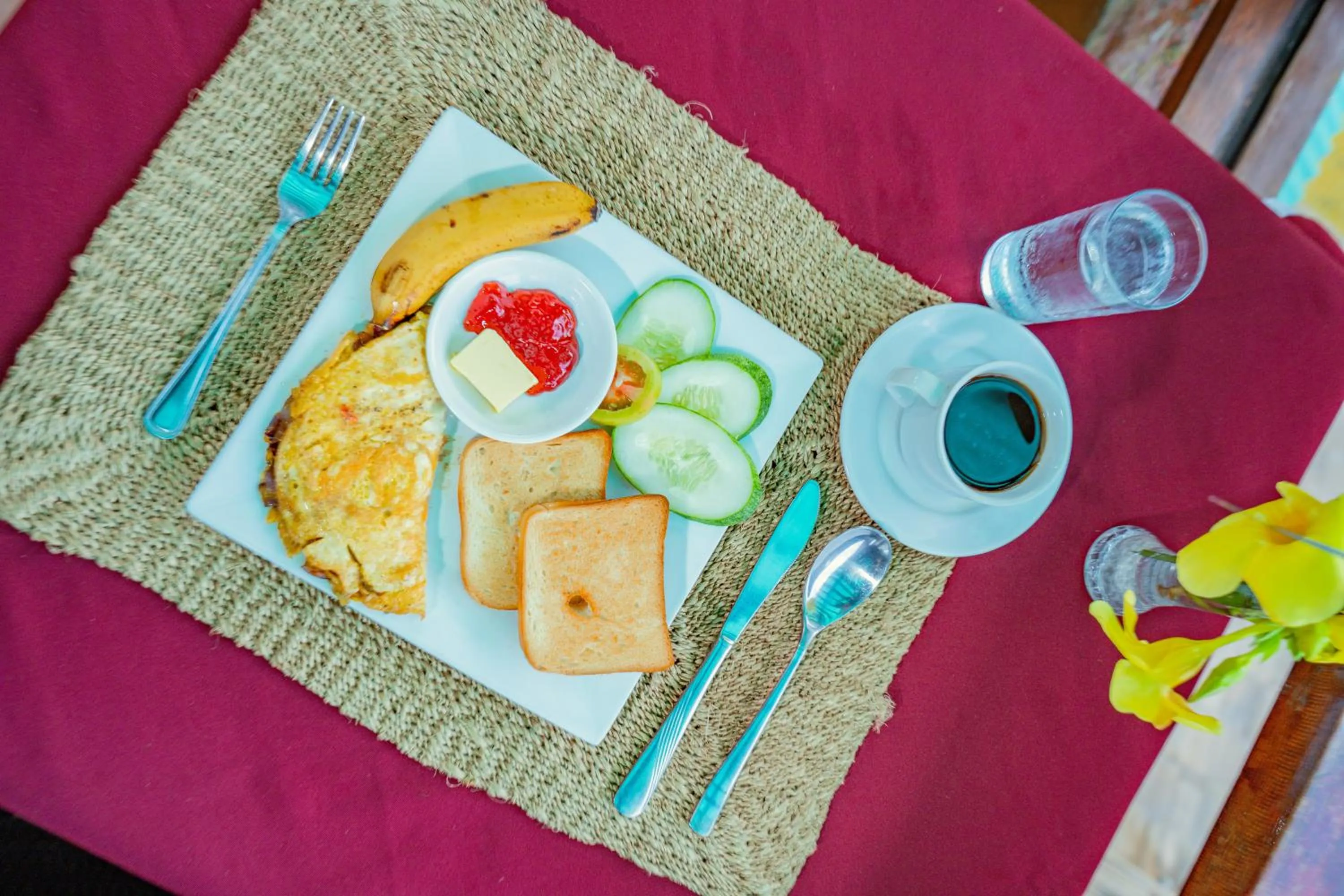 Breakfast in Puerto Pension Inn