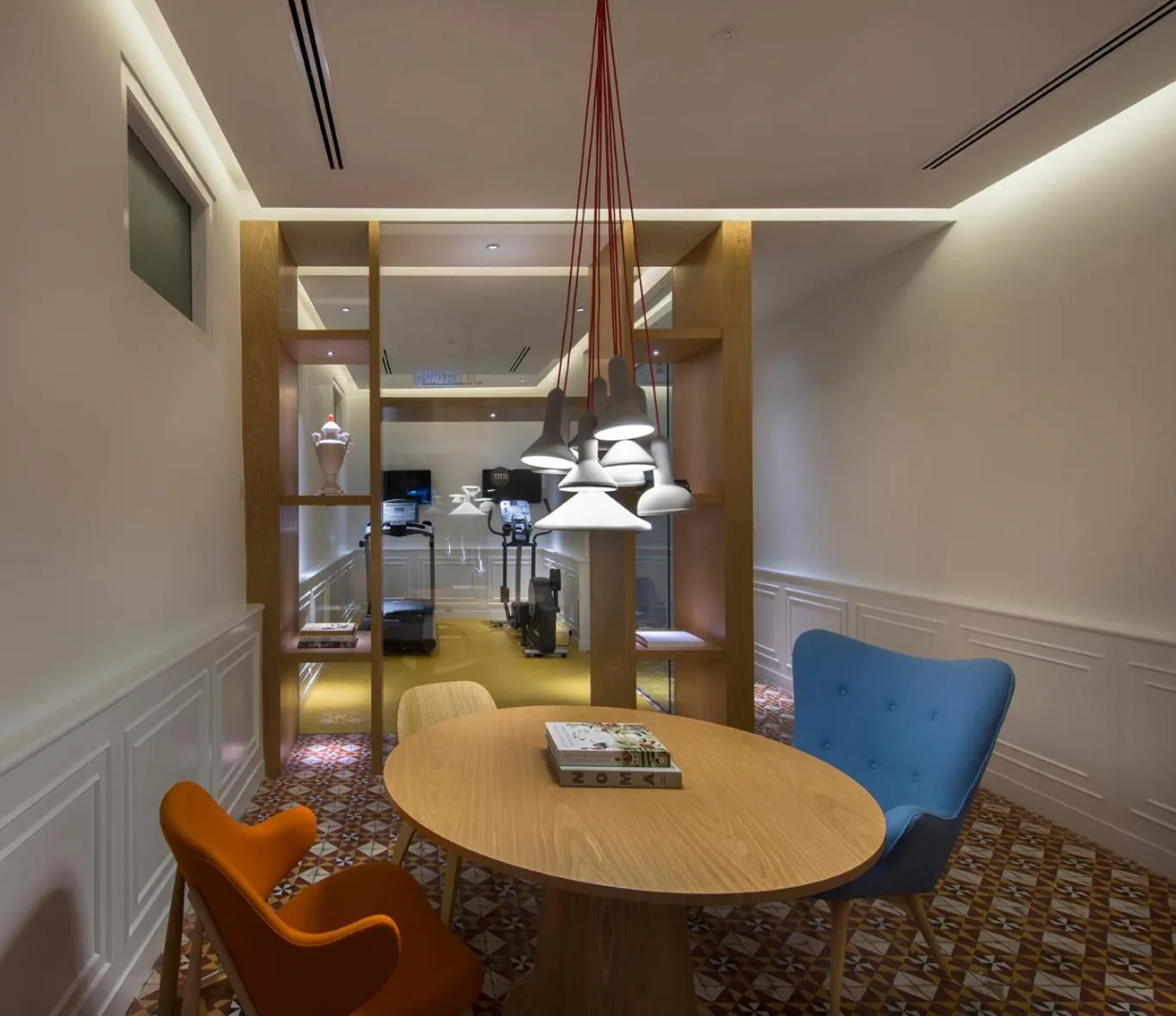 Communal lounge/ TV room in Macalister Mansion, a Member of Design Hotels