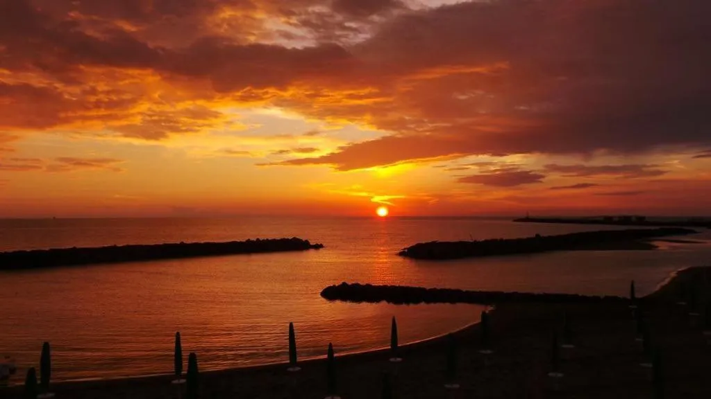 Sea view in B&B Le Ortensie