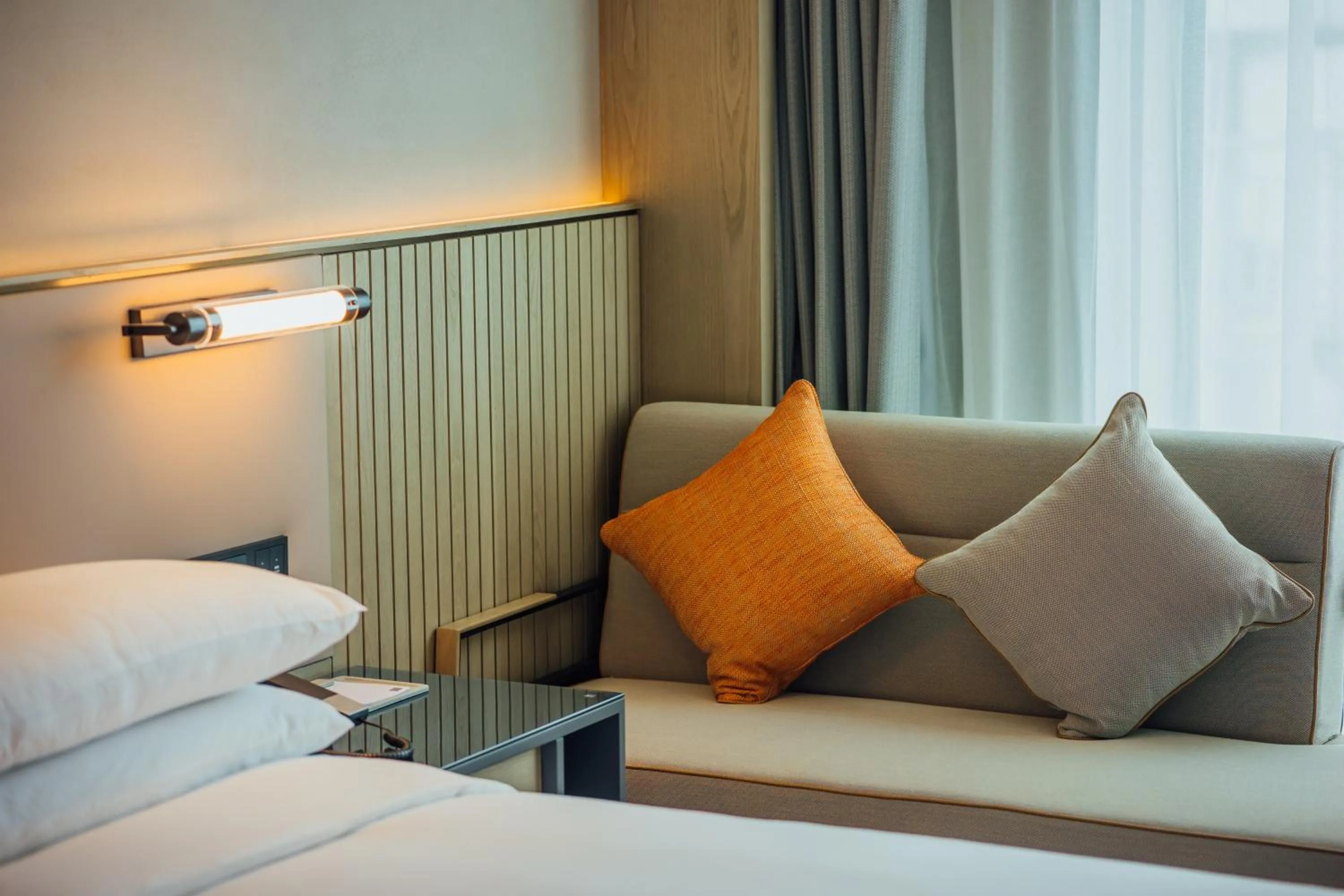 On site, Bed in AC Hotel by Marriott Suzhou, Guan Qian