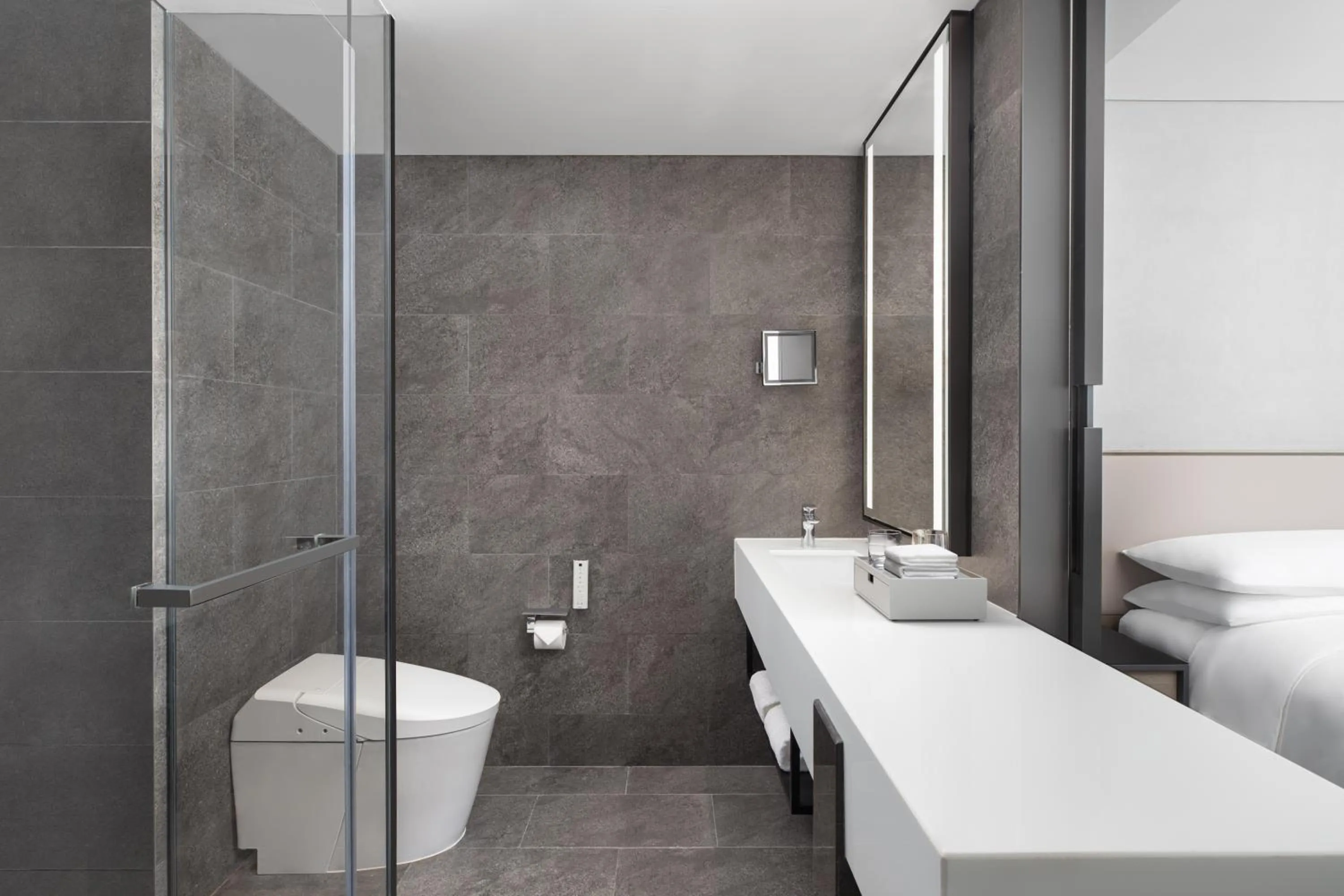 Toilet in AC Hotel by Marriott Suzhou, Guan Qian