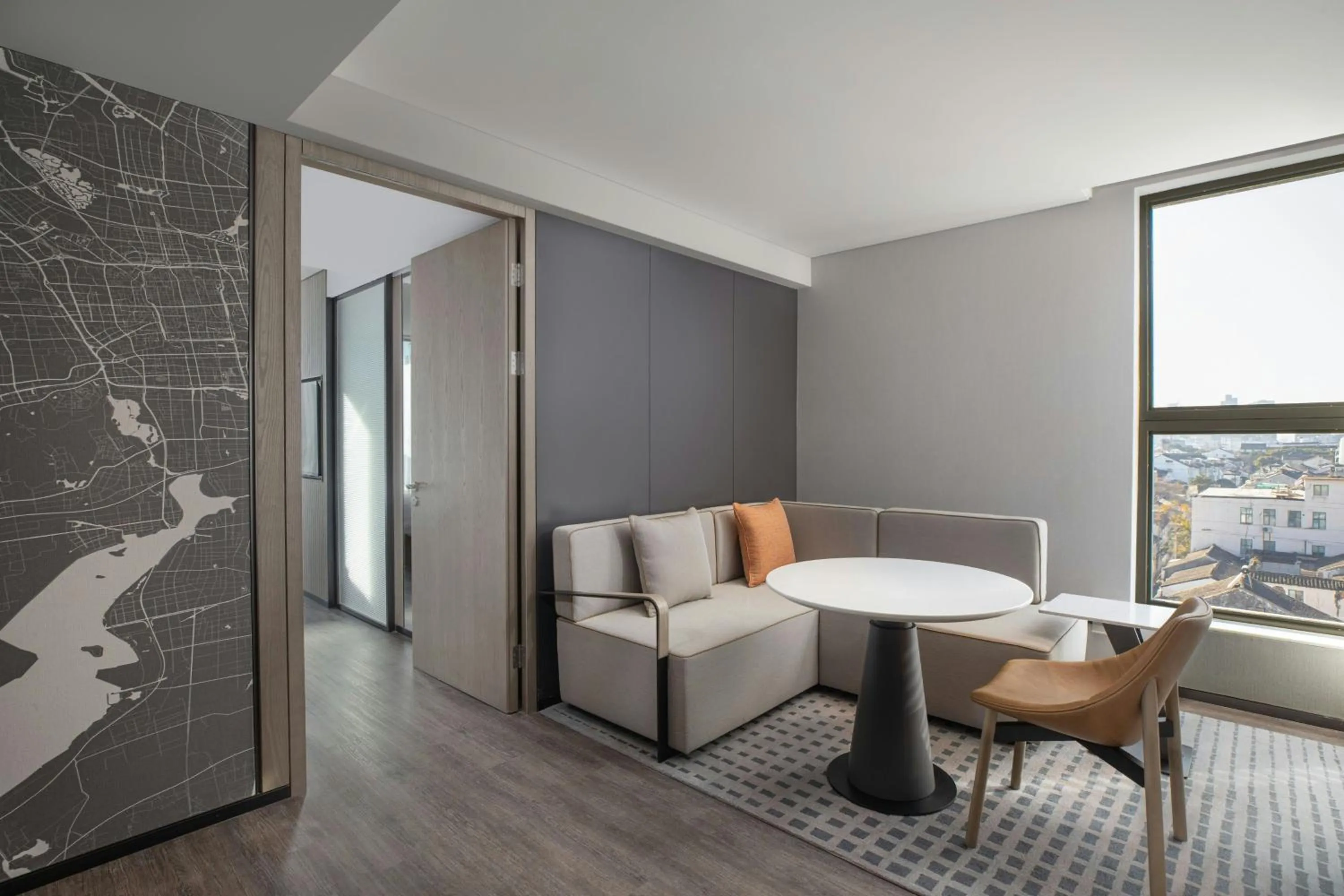 Living room in AC Hotel by Marriott Suzhou, Guan Qian