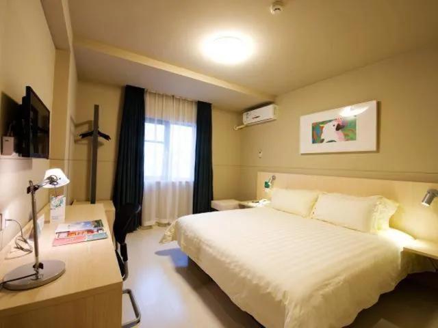 Bed in Jinjiang Inn Wenling Daxi