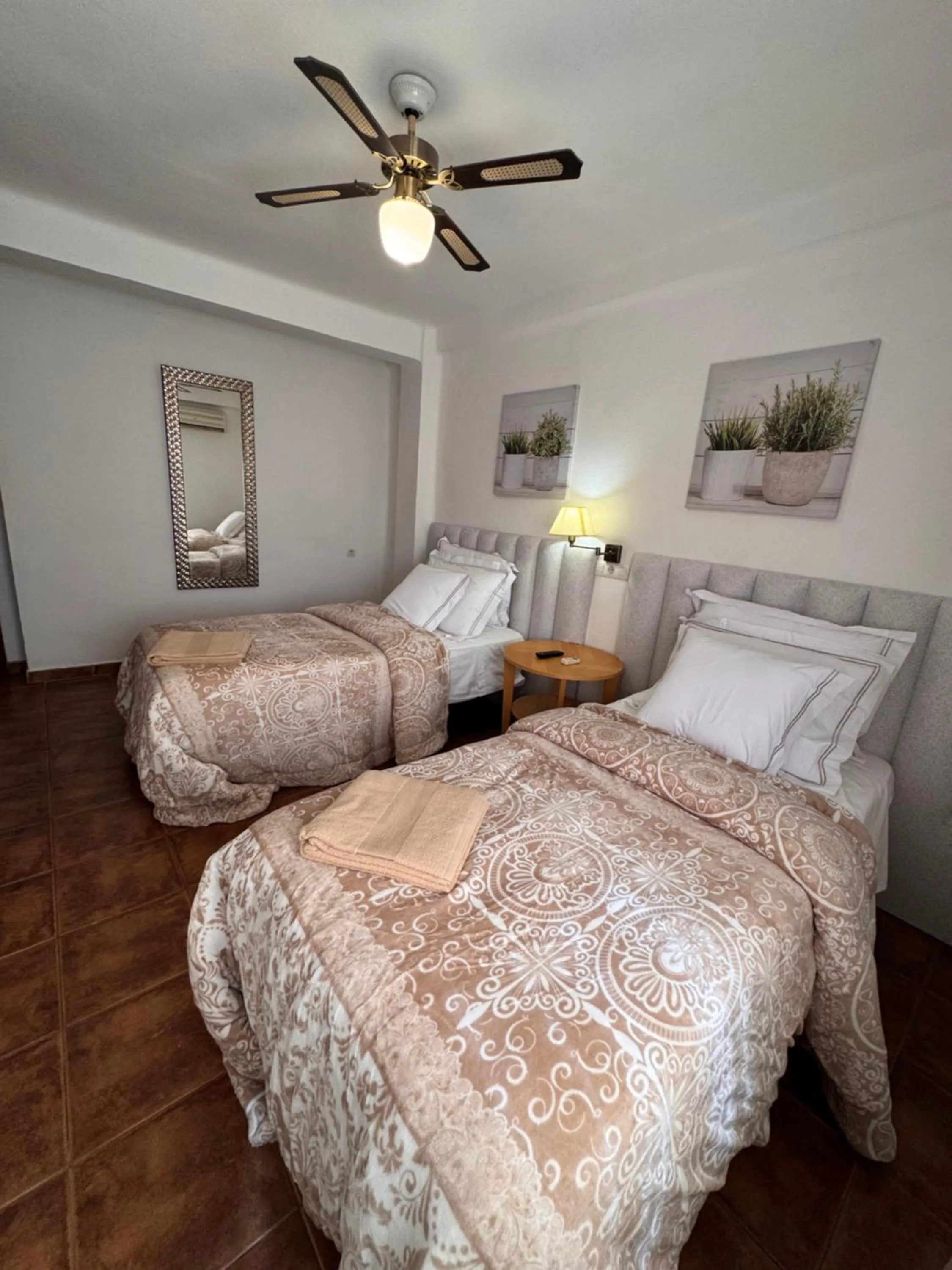 Bed in Hotel Serramar