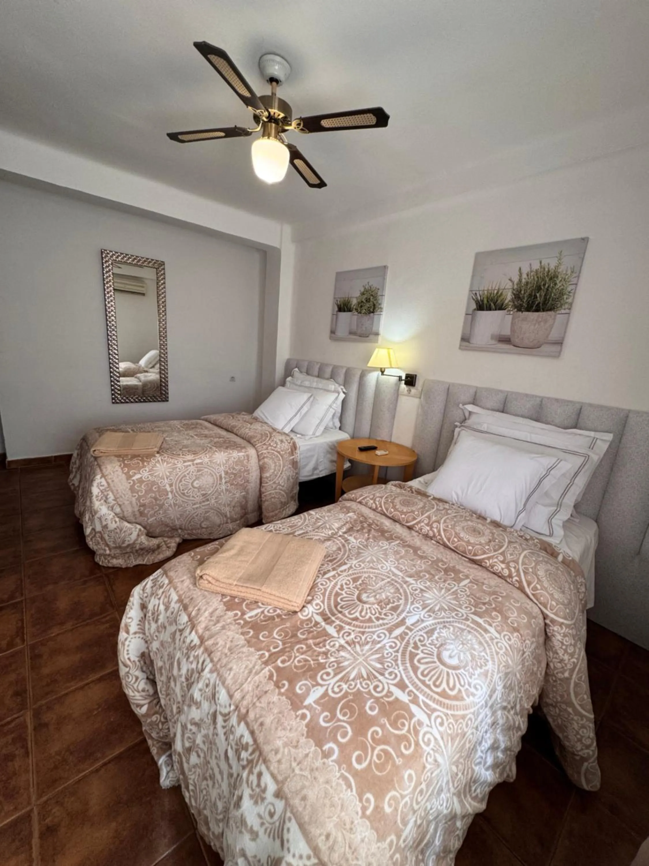 Bed in Hotel Serramar