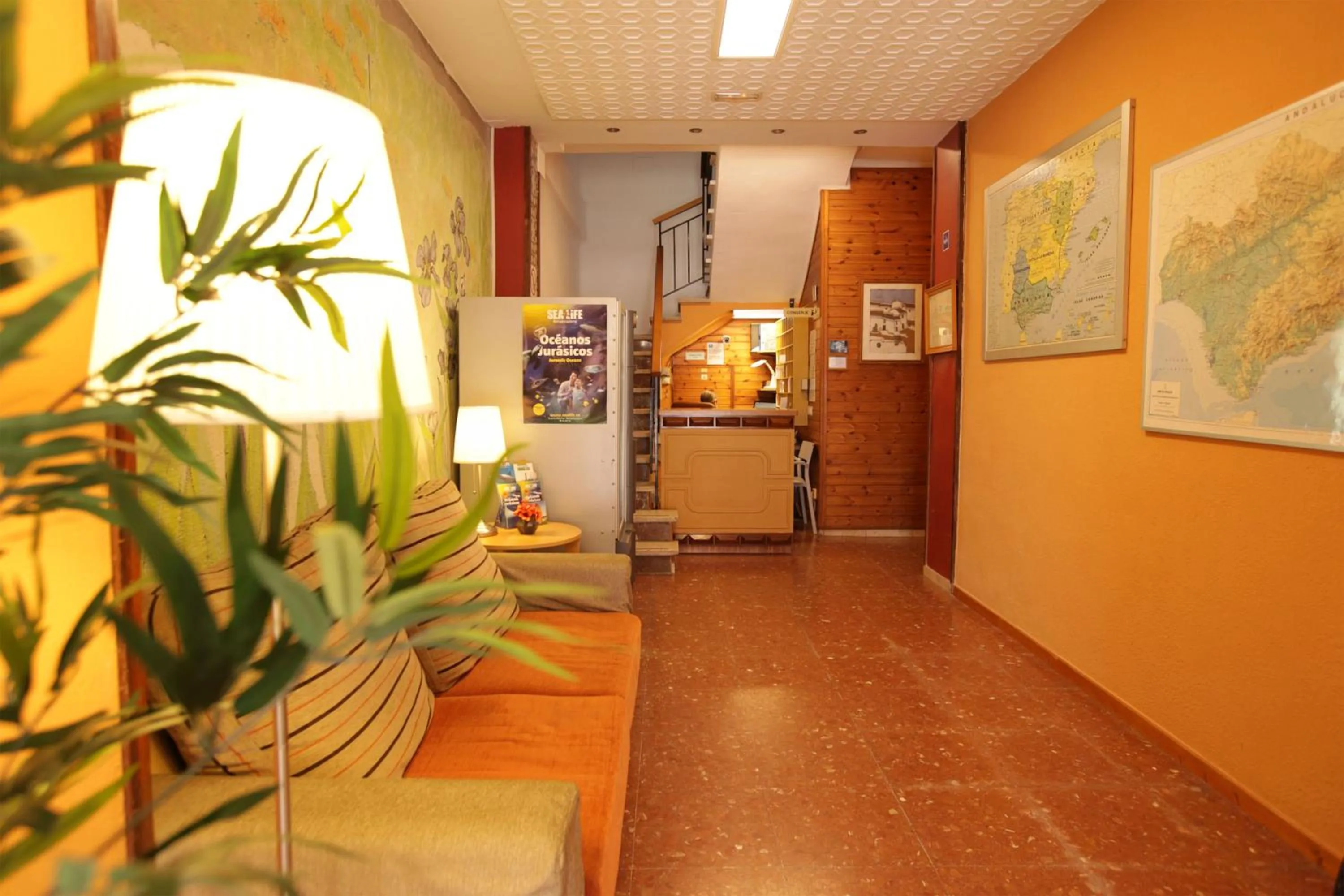 Lobby or reception in Hotel Serramar