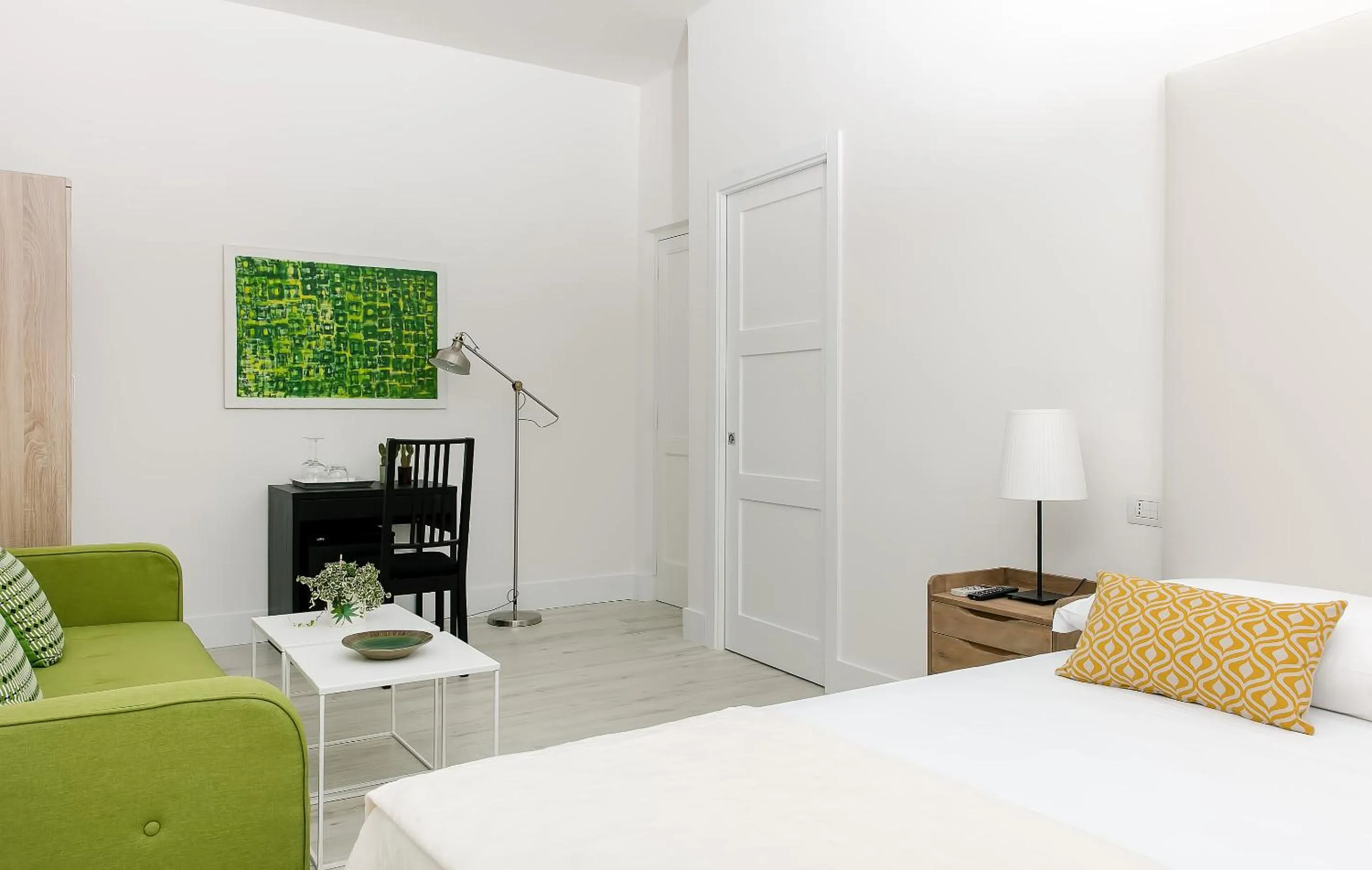 Living room, Bed in Fuorlovado 40