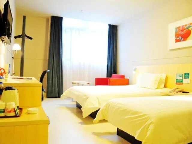 Bed in Jinjiang Inn Suzhou Railway Station North Square