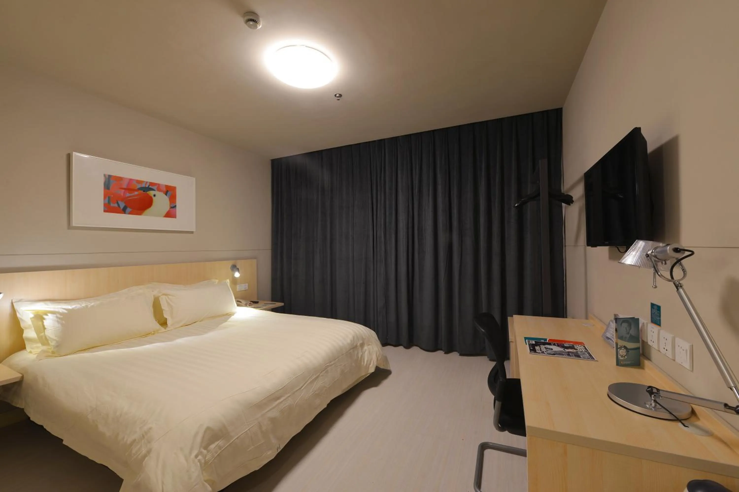 Property building, Bed in Jinjiang Inn Suzhou Railway Station North Square