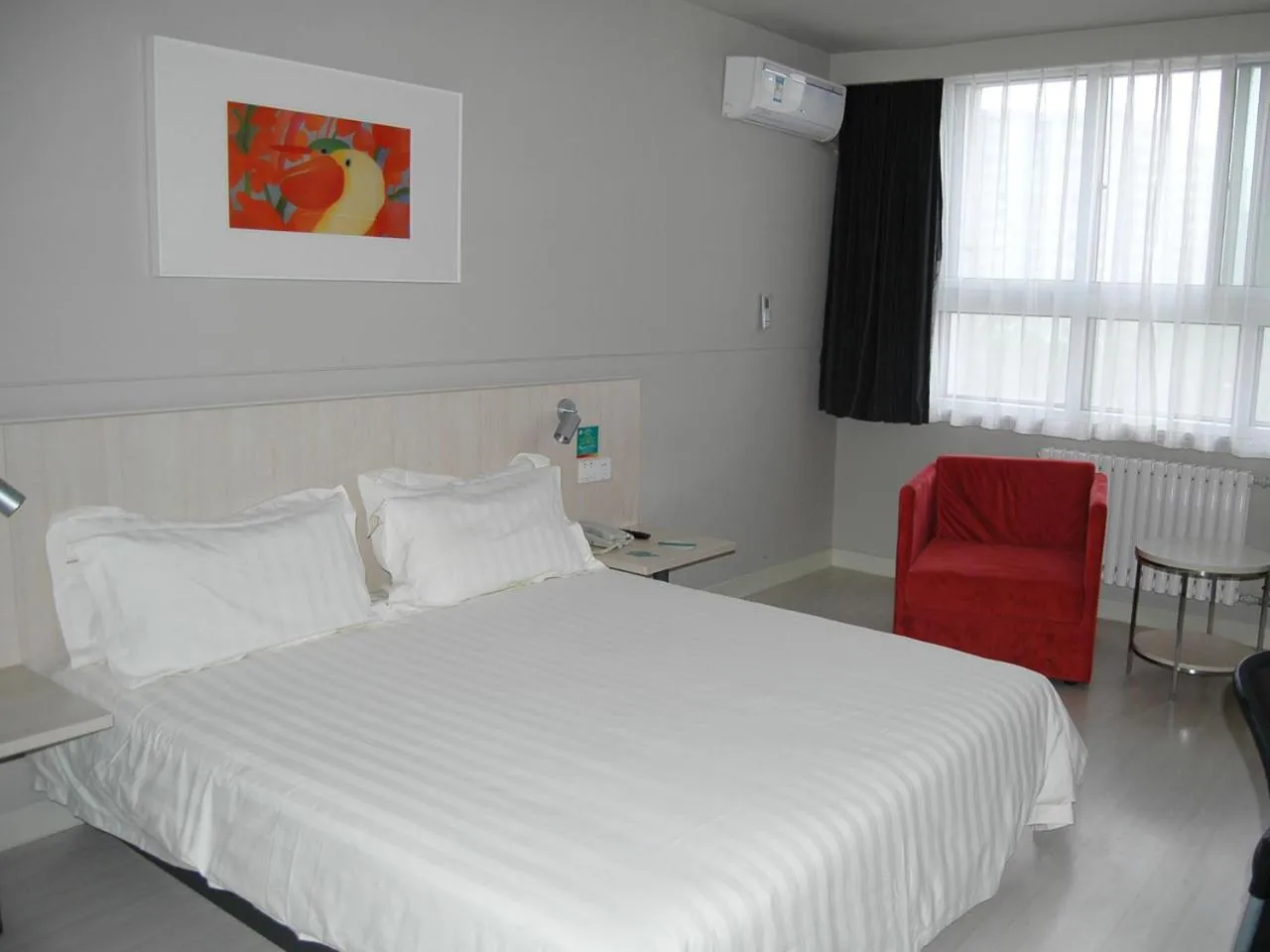 Other, Bed in Jinjiang Inn Beijing Liangxiang Nanguan Subway Station