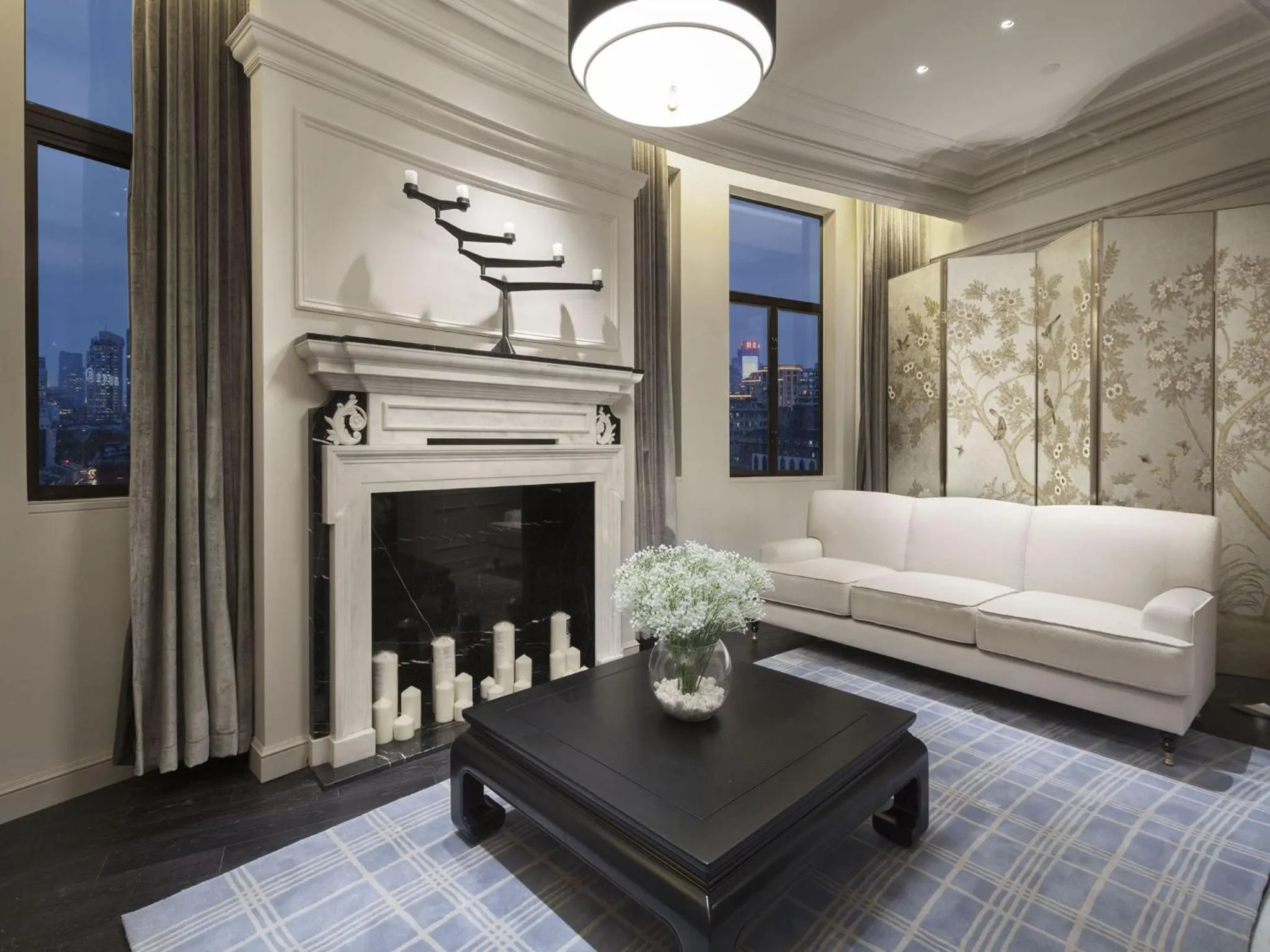 Living room in Golden Tulip New Asia Hotel The Bund Shanghai