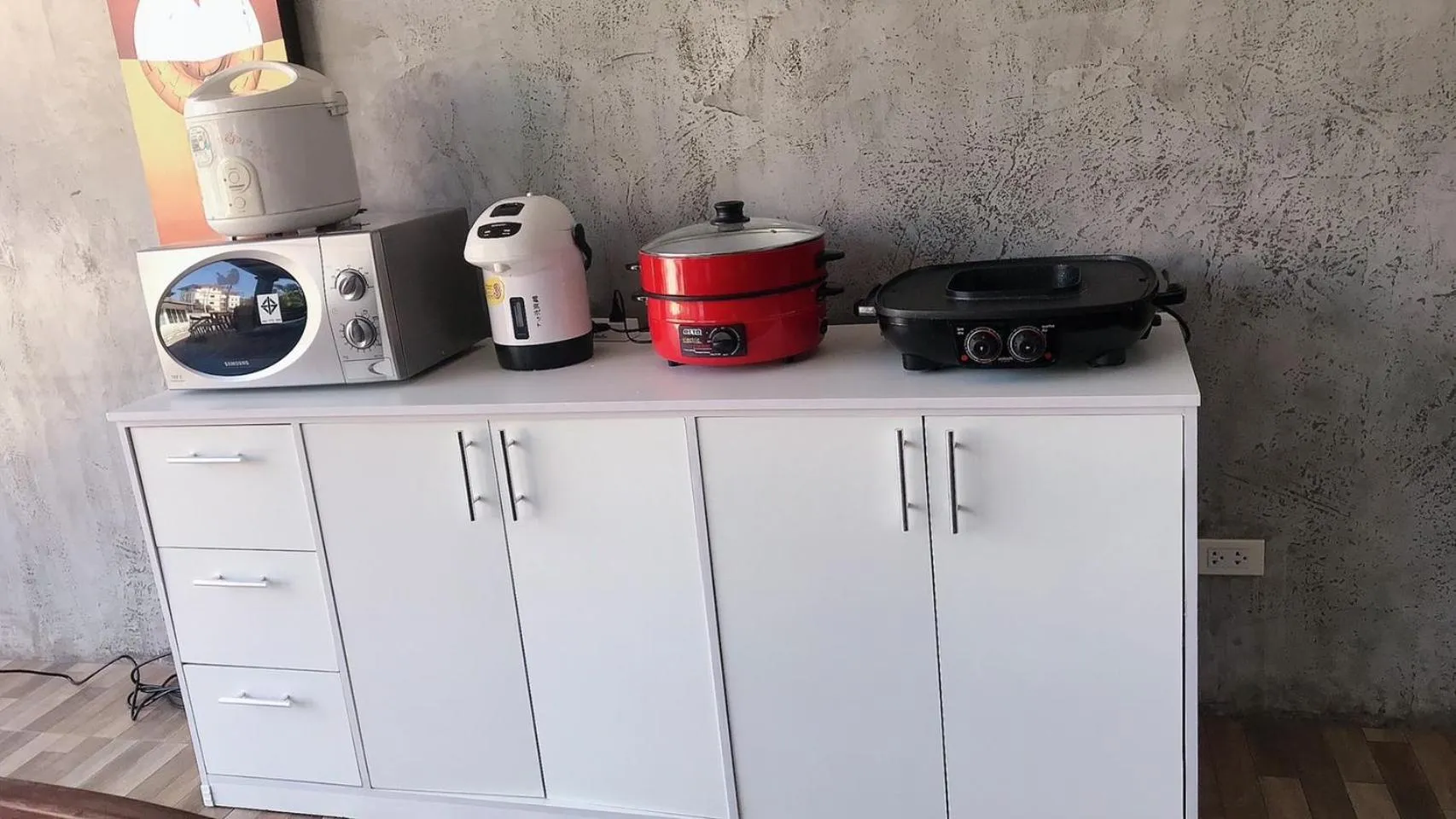 Kitchen or kitchenette in PK Villa Huahin